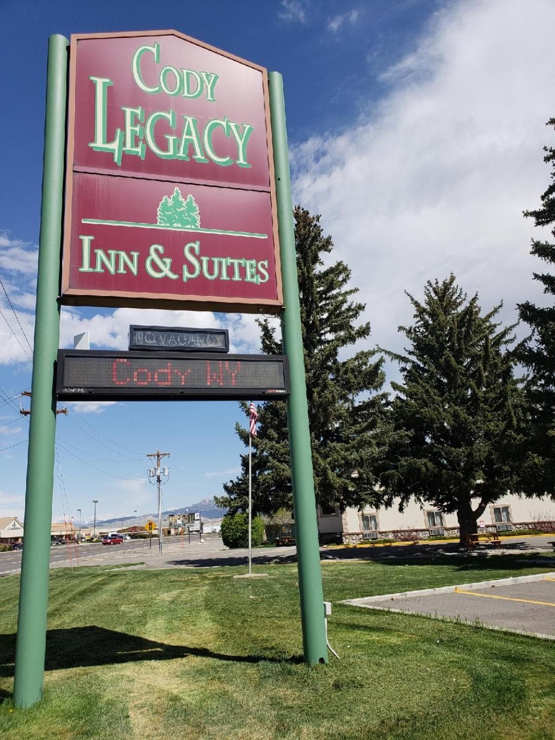 Cody Legacy Inn & Suites property views in Cody, WY — gallery photo 3