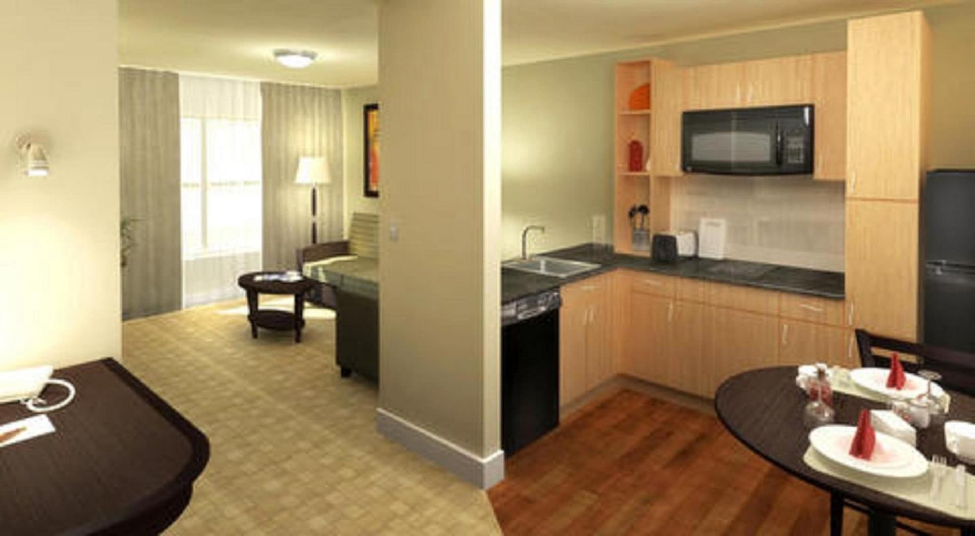 Ledgestone Suites Hotel Yakima property views in Yakima, WA — gallery photo 3