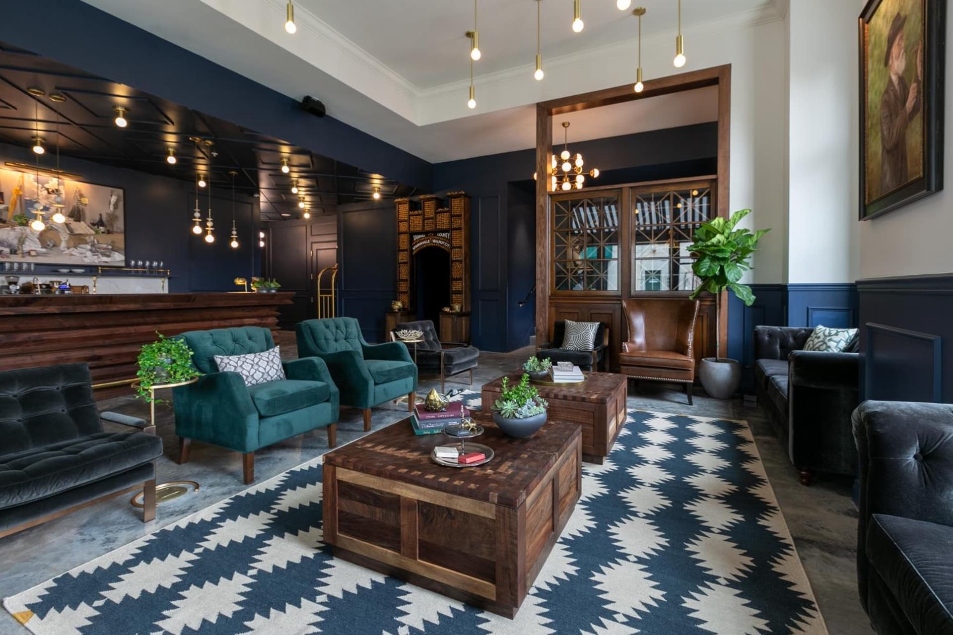 Atticus Hotel interior in McMinnville, OR — gallery photo 2