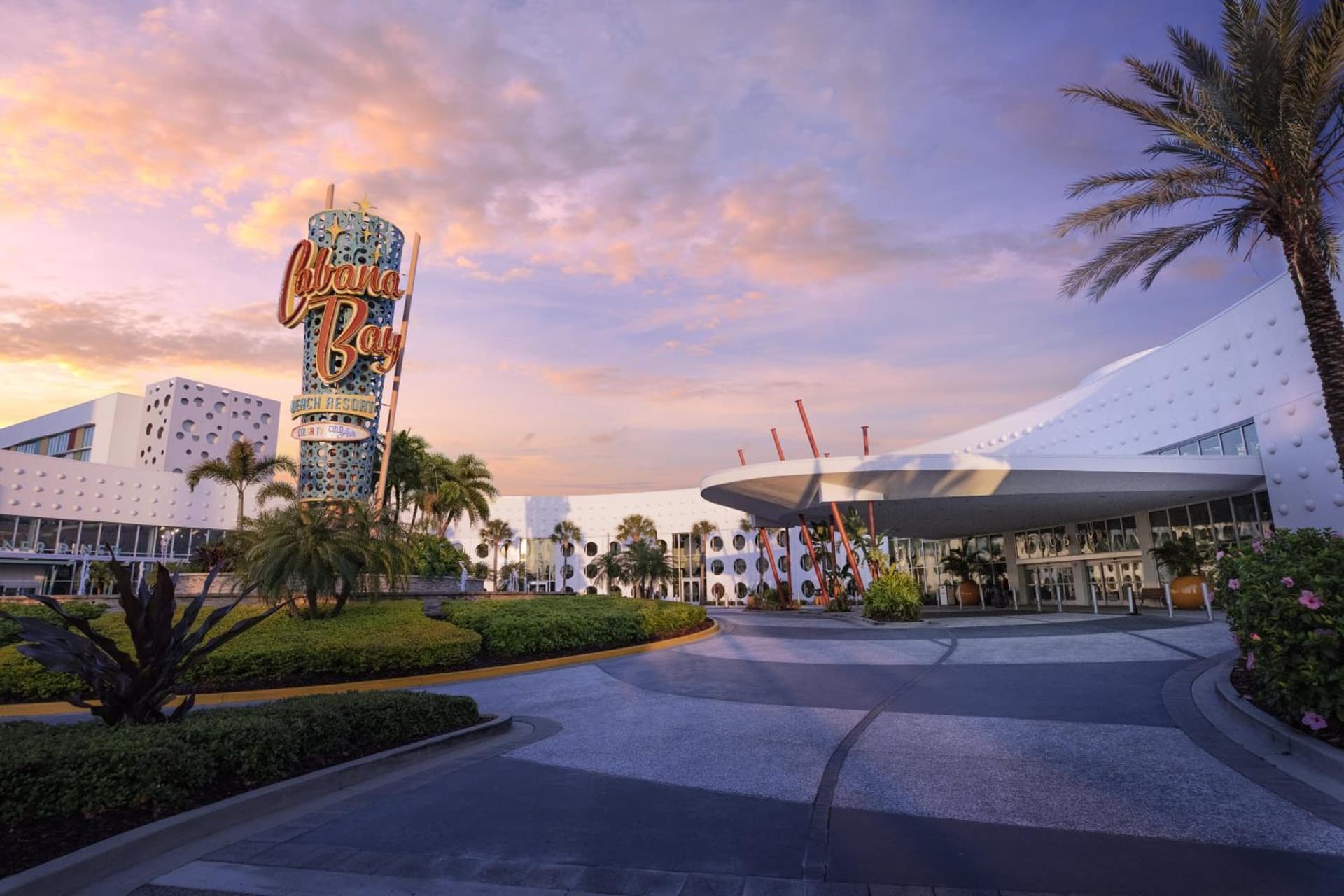Universal's Cabana Bay Beach Resort exterior or lobby in Orlando, FL — main listing photo