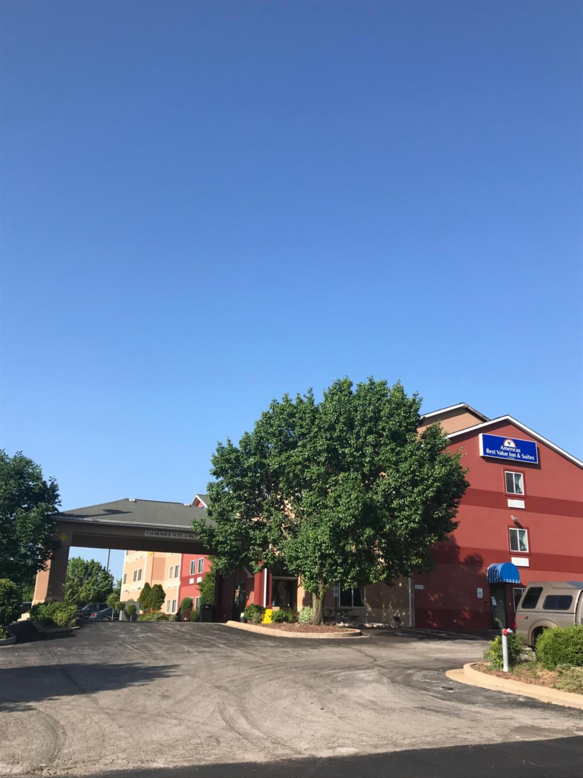 Americas Best Value Inn and Suites Saint Charles featured exterior or lobby in St. Charles, MO — similar hotel