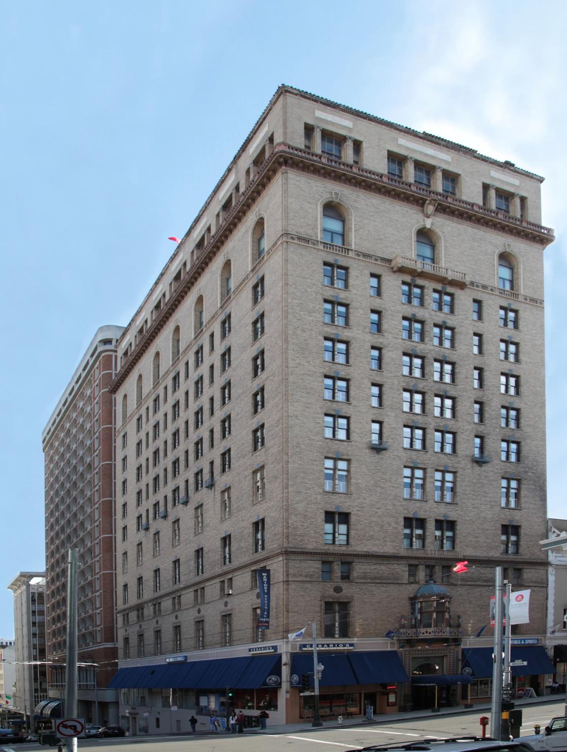 Marines' Memorial Club & Hotel Union Square exterior or lobby in San Francisco, CA — main listing photo