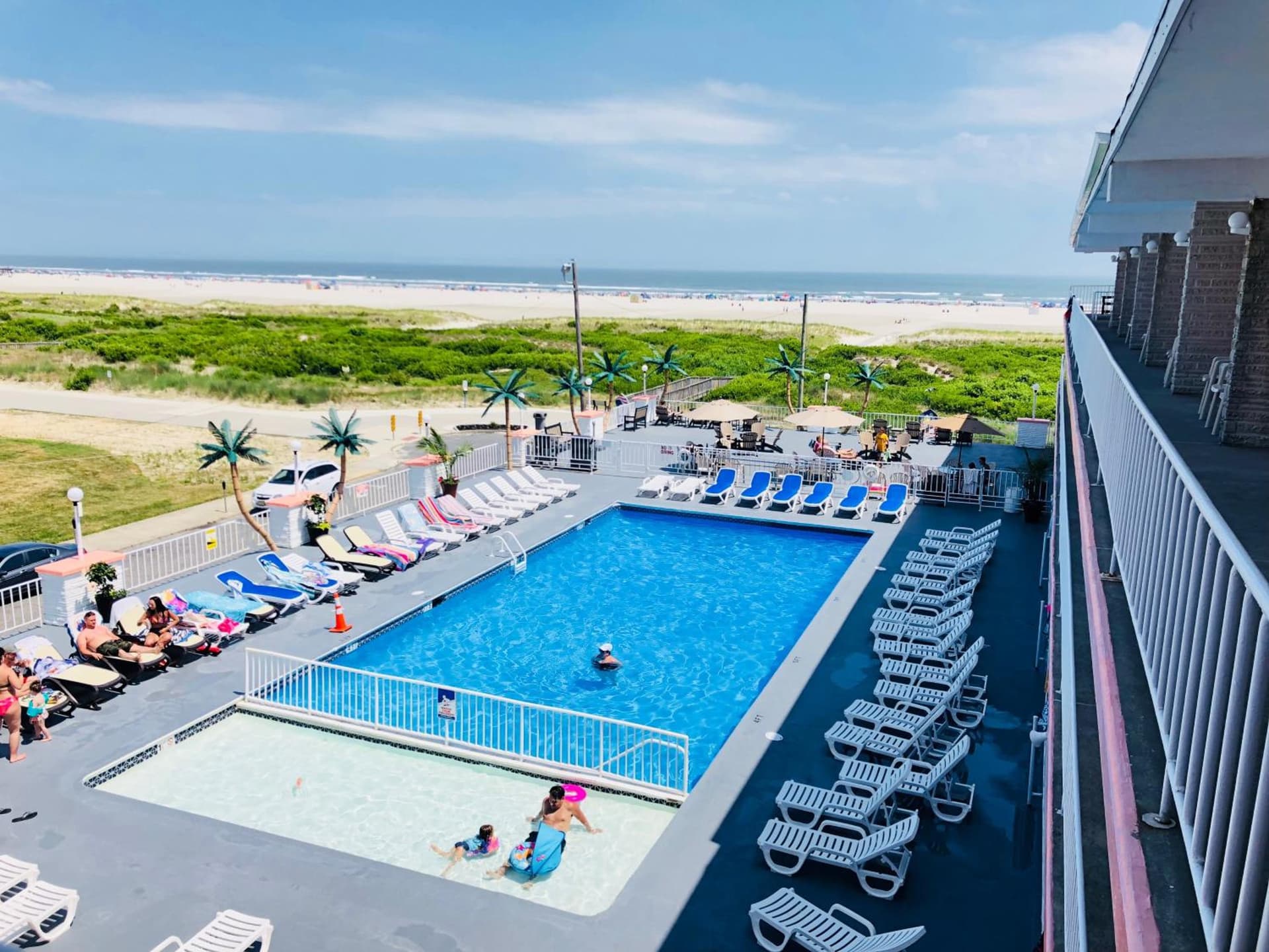 Olympic Island Beach Resort property views in Wildwood Crest, NJ — gallery photo 3