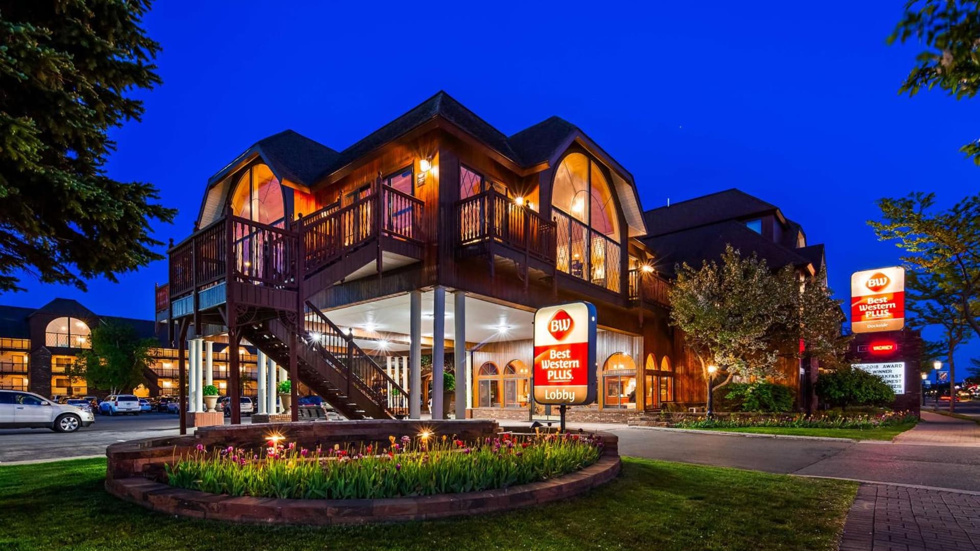 Best Western Plus Dockside Waterfront Inn featured exterior or lobby in Mackinaw City, MI — similar hotel