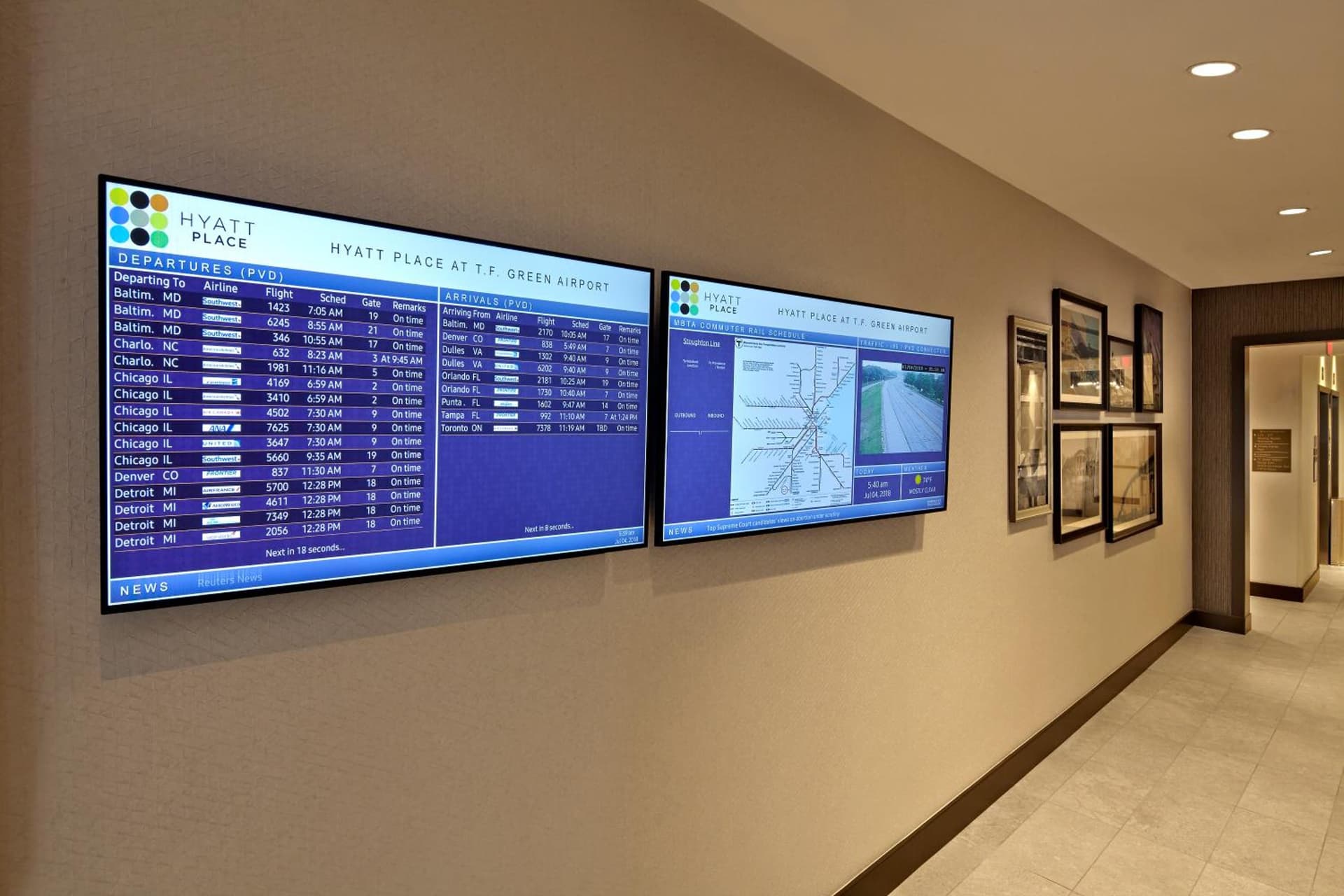 Hyatt Place Warwick/Providence Airport interior in Warwick, RI — gallery photo 2
