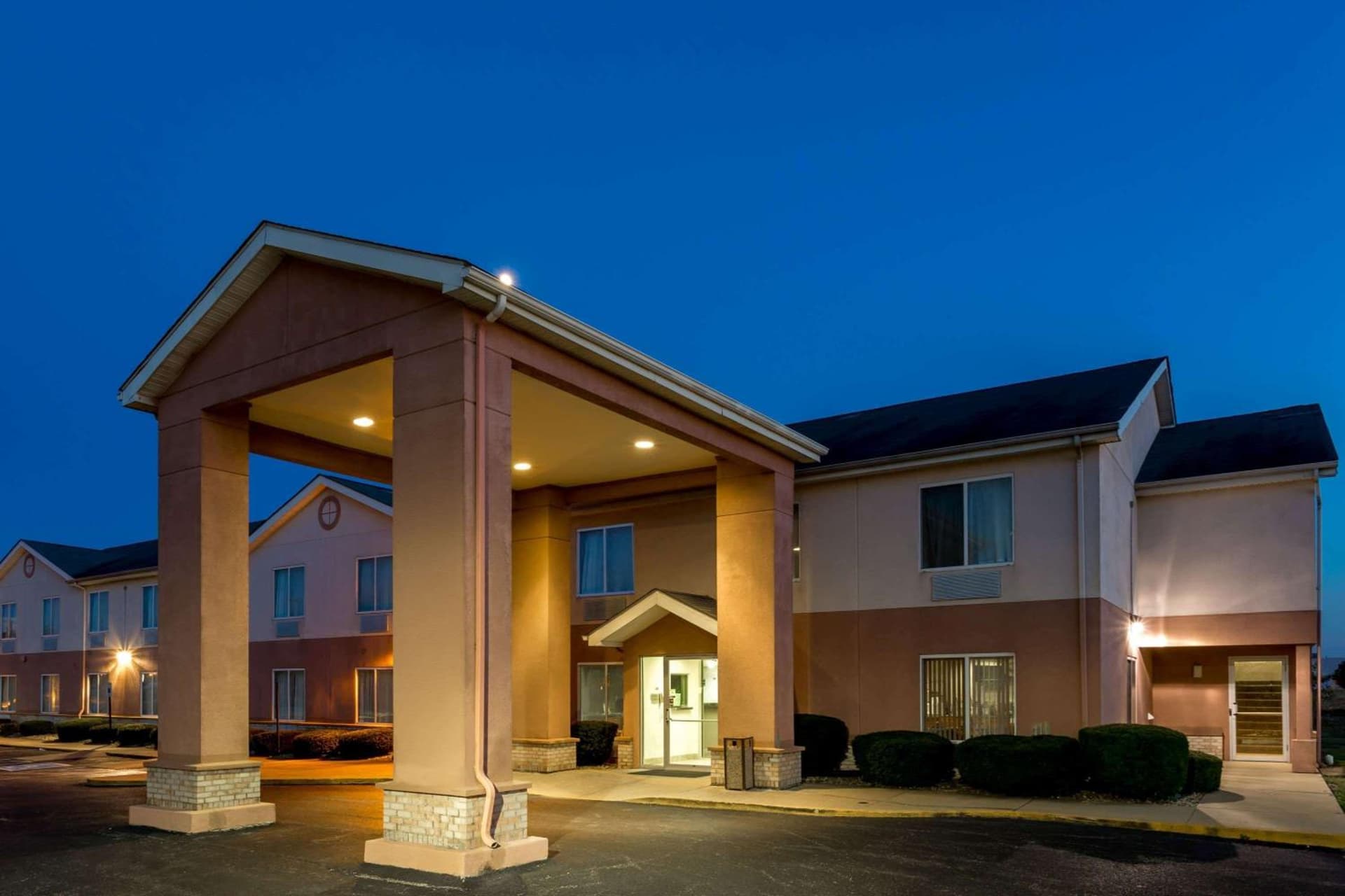 Super 8 by Wyndham Frankfort IN featured exterior or lobby in Frankfort, IN — similar hotel