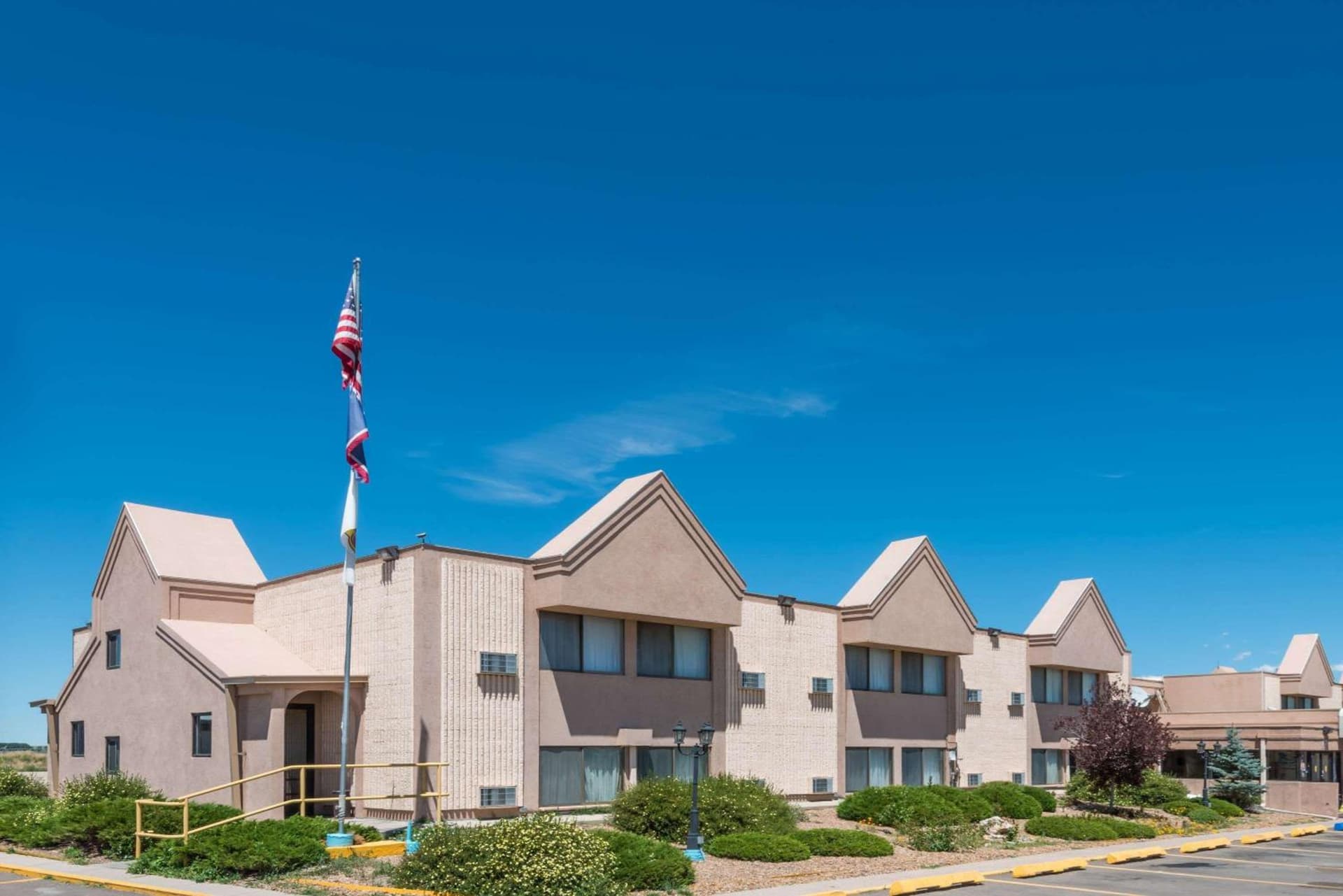 Super 8 by Wyndham Laramie featured exterior or lobby in Laramie, WY — similar hotel