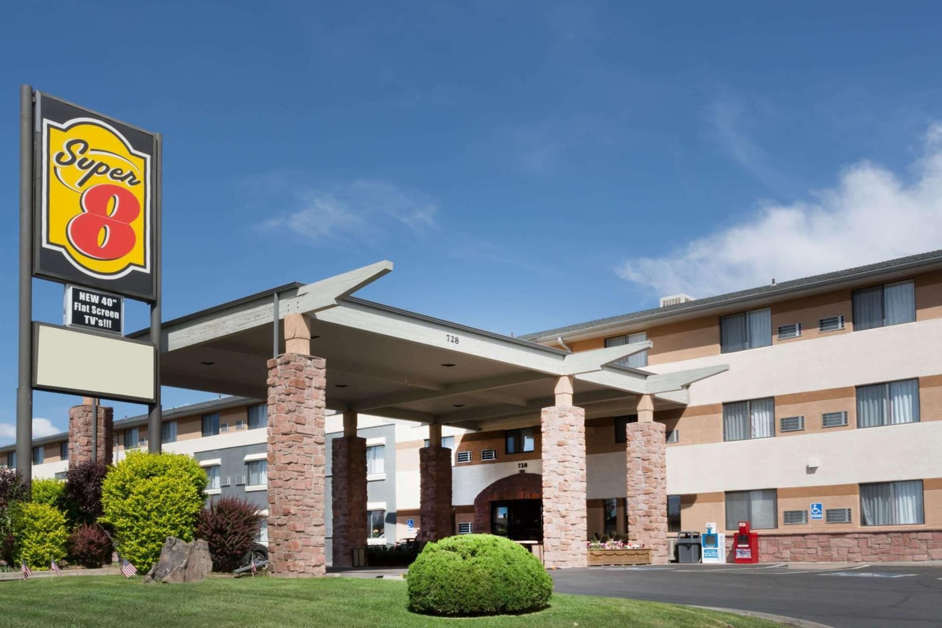 Super 8 by Wyndham Grand Junction Colorado featured exterior or lobby in Grand Junction, CO — similar hotel