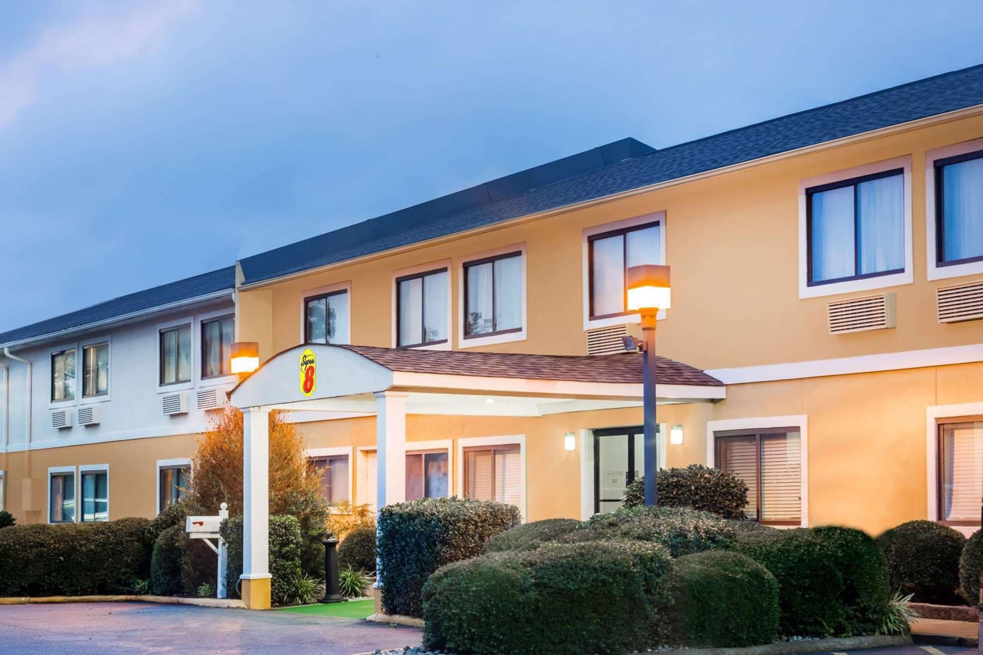 Super 8 by Wyndham Jonesboro featured exterior or lobby in Jonesboro, AR — similar hotel