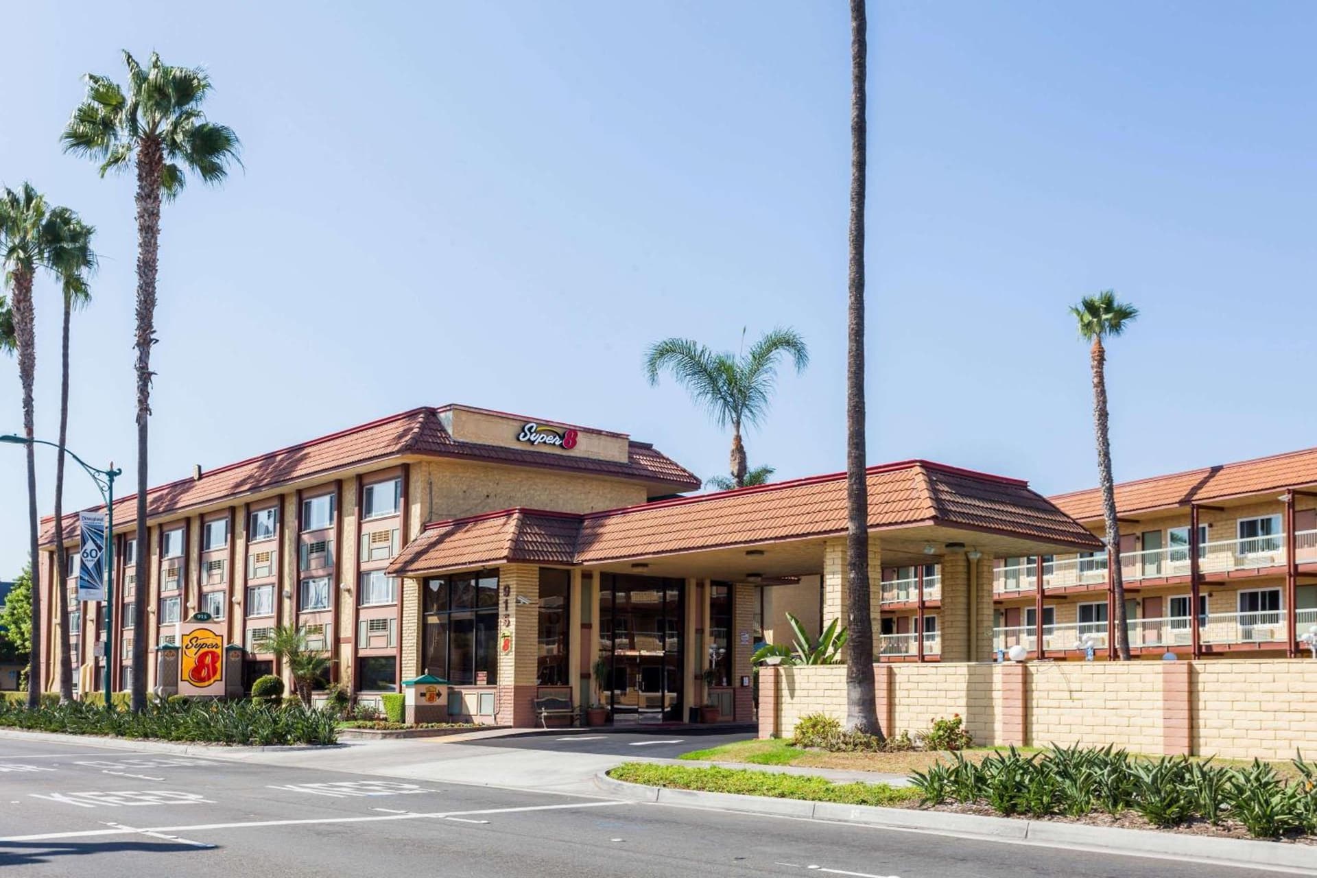 Super 8 by Wyndham Anaheim/Disneyland Drive featured exterior or lobby in Anaheim, CA — similar hotel