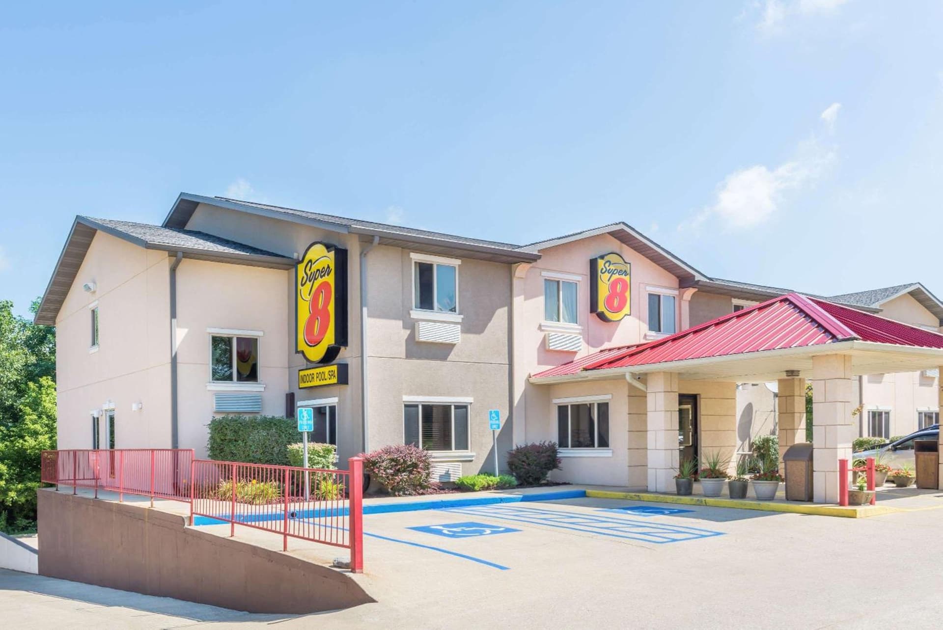 Super 8 by Wyndham Bloomington University Area featured exterior or lobby in Bloomington, IN — similar hotel