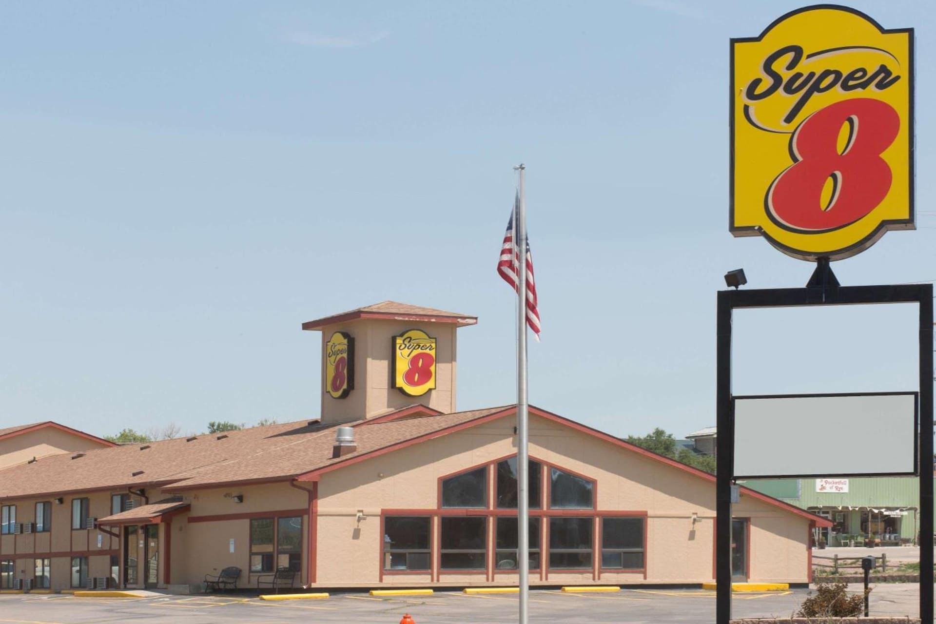 Super 8 by Wyndham Chadron NE featured exterior or lobby in Chadron, NE — similar hotel