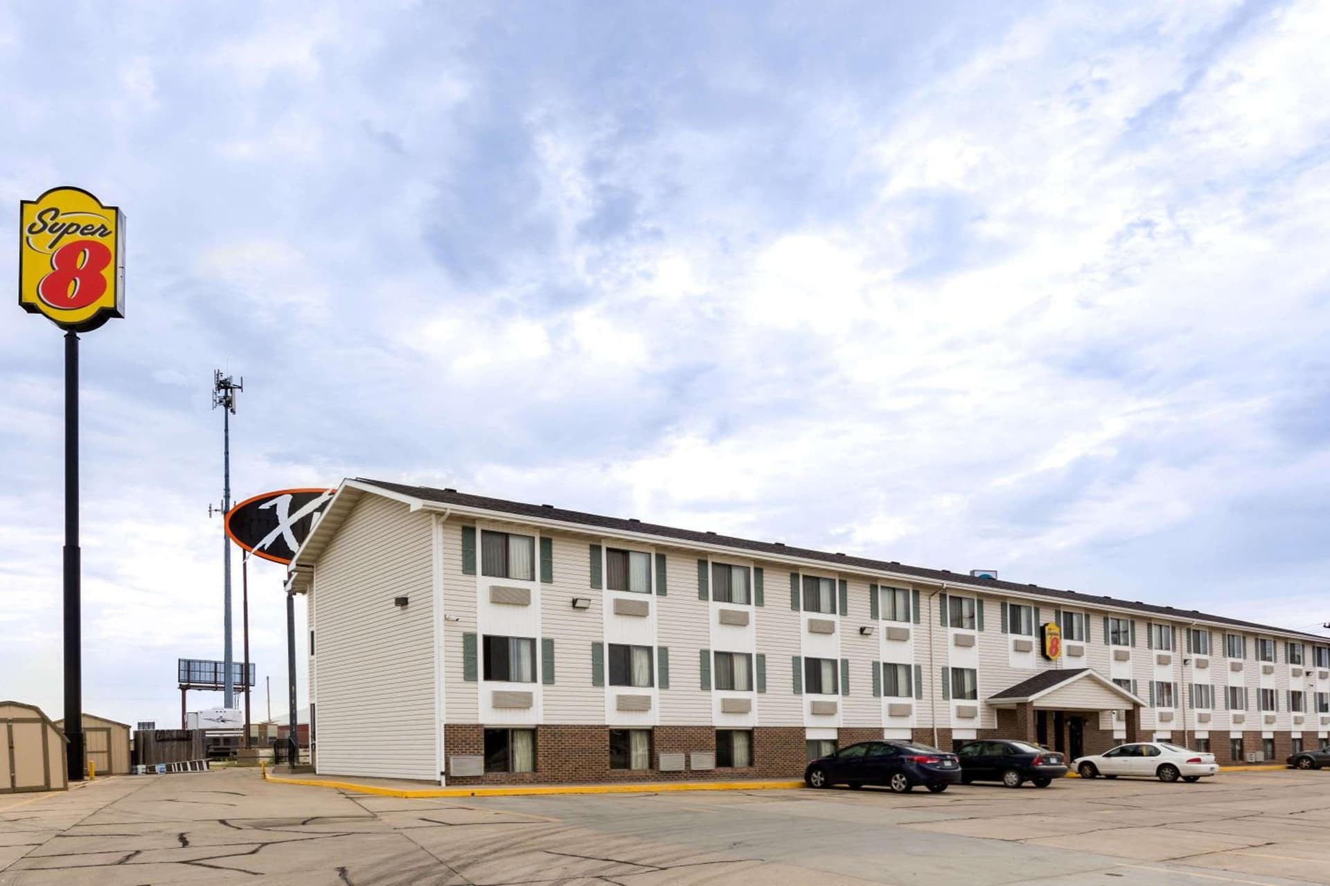 Super 8 by Wyndham Hays KS featured exterior or lobby in Hays, KS — similar hotel