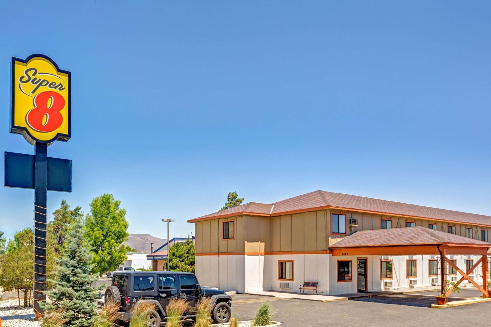 Super 8 by Wyndham Carson City Lake Tahoe featured exterior or lobby in Carson City, NV — similar hotel