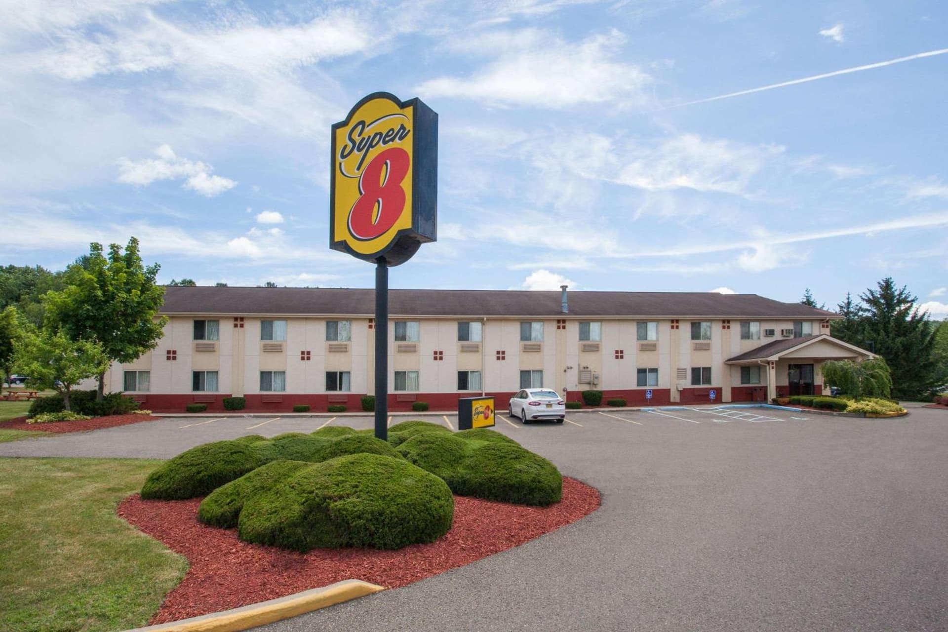 Super 8 by Wyndham Sidney NY featured exterior or lobby in Sidney — similar hotel
