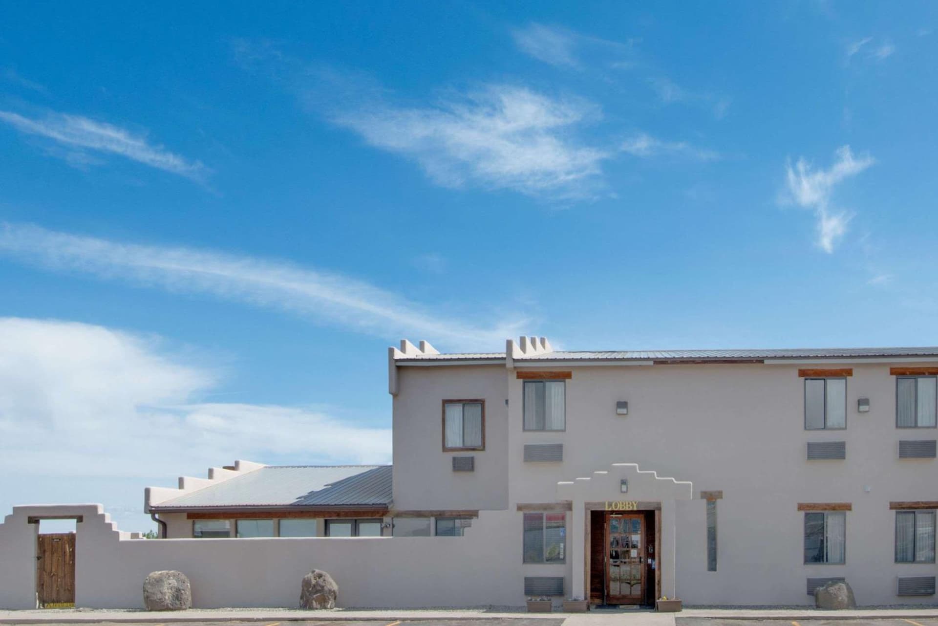Super 8 by Wyndham Taos featured exterior or lobby in Taos, NM — similar hotel
