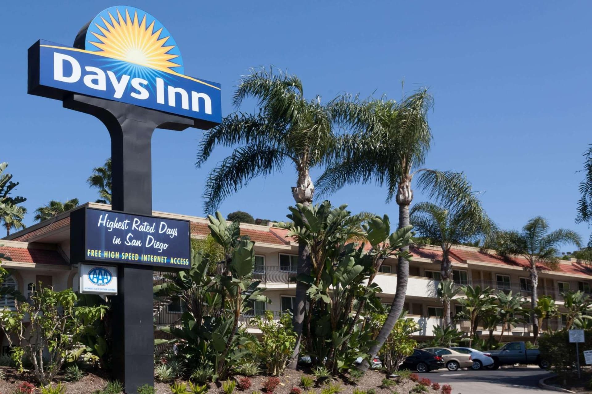 Days Inn by Wyndham San Diego Hotel Circle featured exterior or lobby in San Diego, CA — similar hotel