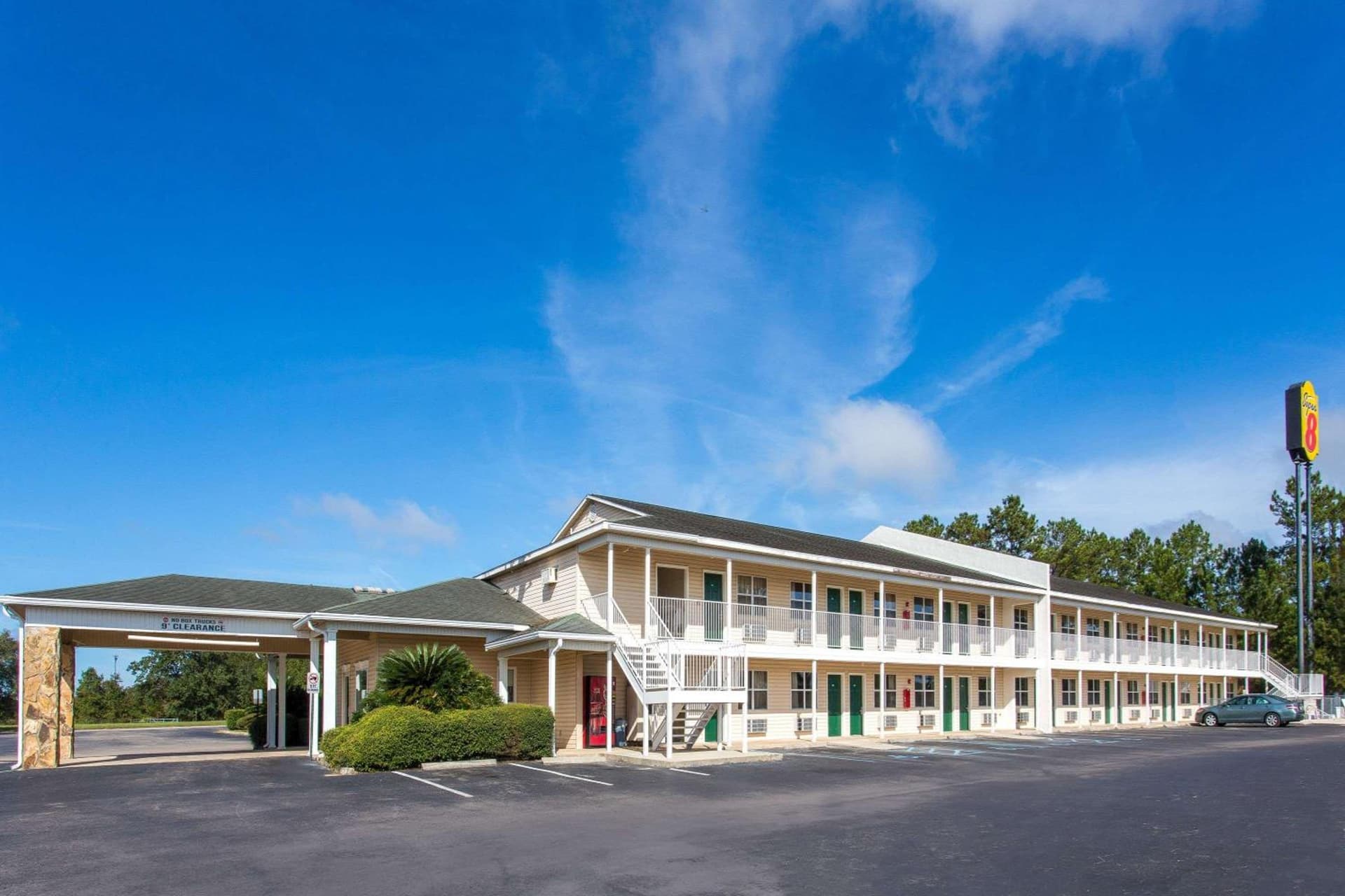 Super 8 by Wyndham Monticello featured exterior or lobby in Monticello, FL — similar hotel
