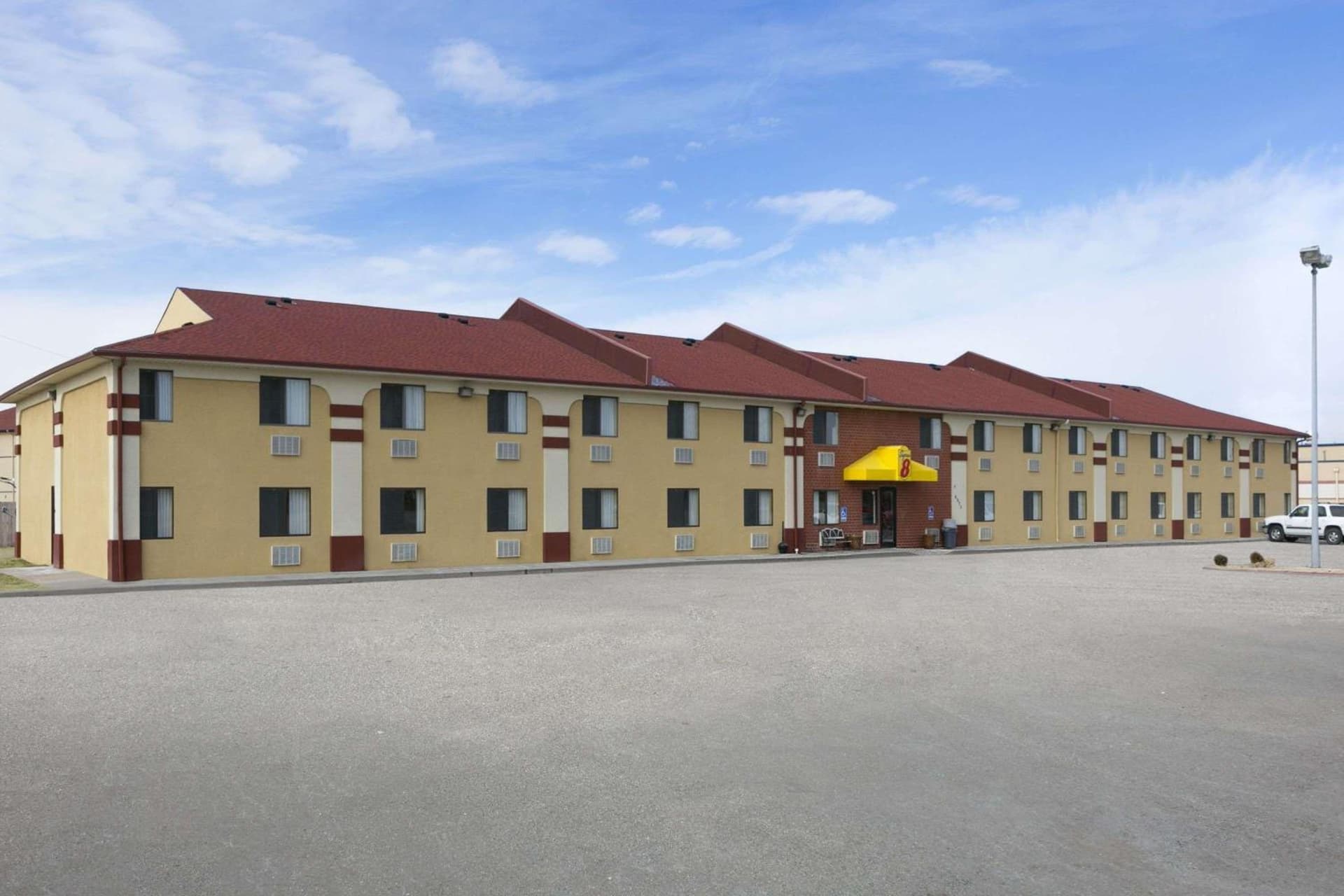 Super 8 by Wyndham Park City/North Wichita Area featured exterior or lobby in Park City, KS — similar hotel