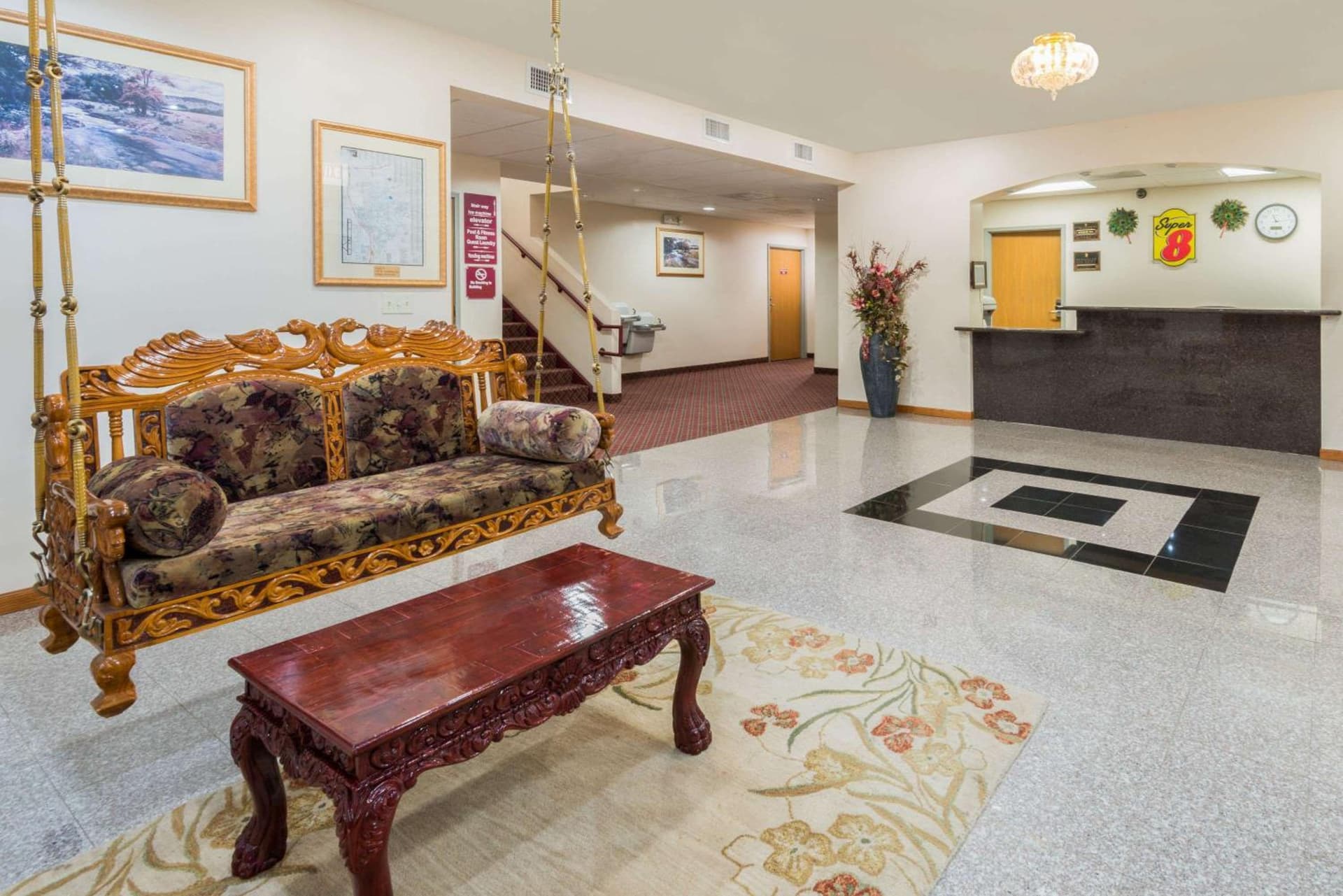 Super 8 by Wyndham Salina interior in Salina, KS — gallery photo 2