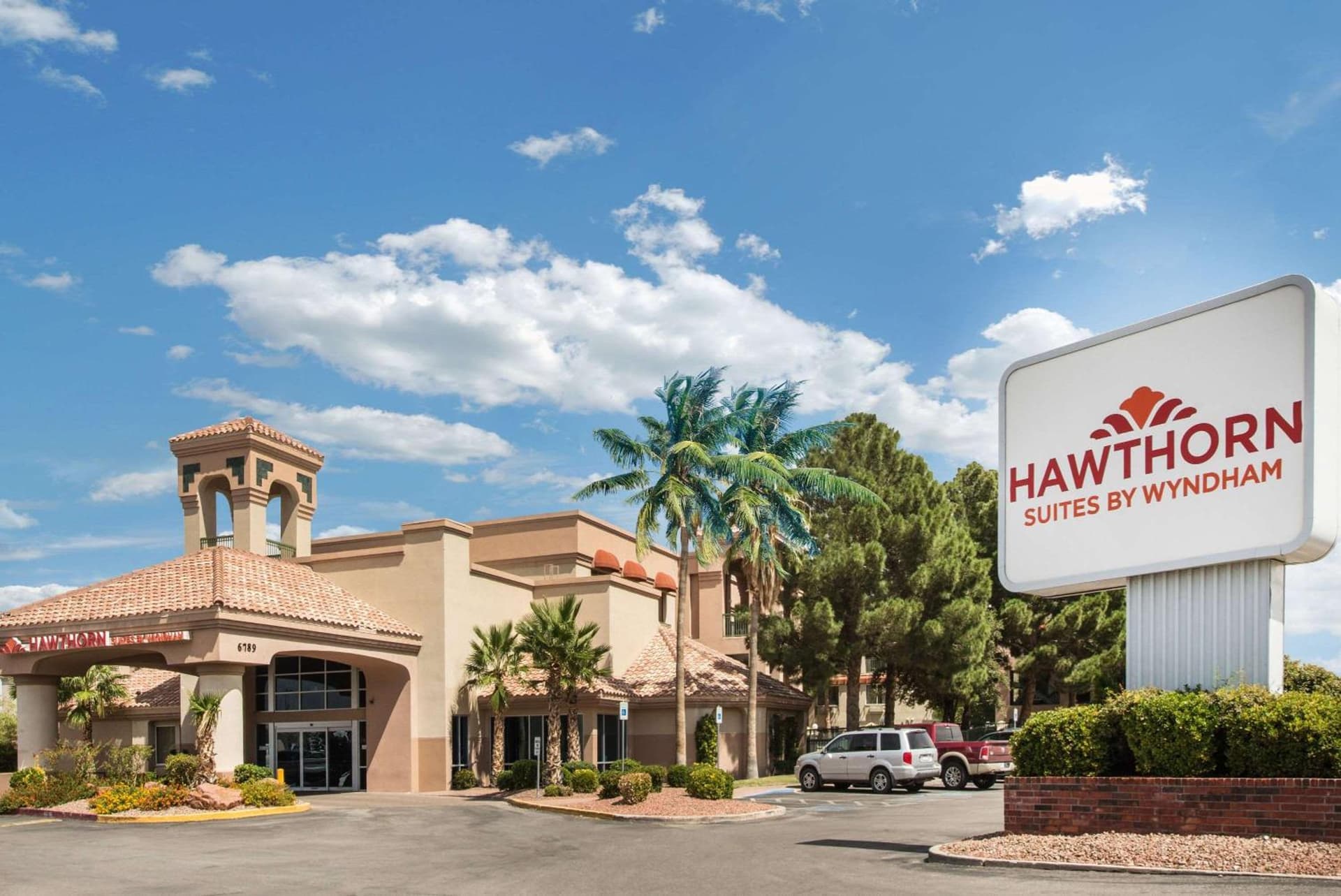 Hawthorn Extended Stay by Wyndham El Paso exterior or lobby in El Paso, TX — main listing photo