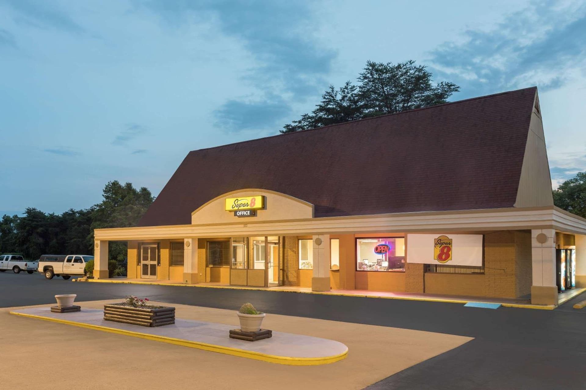Super 8 by Wyndham Asheville Airport featured exterior or lobby in Fletcher, NC — similar hotel