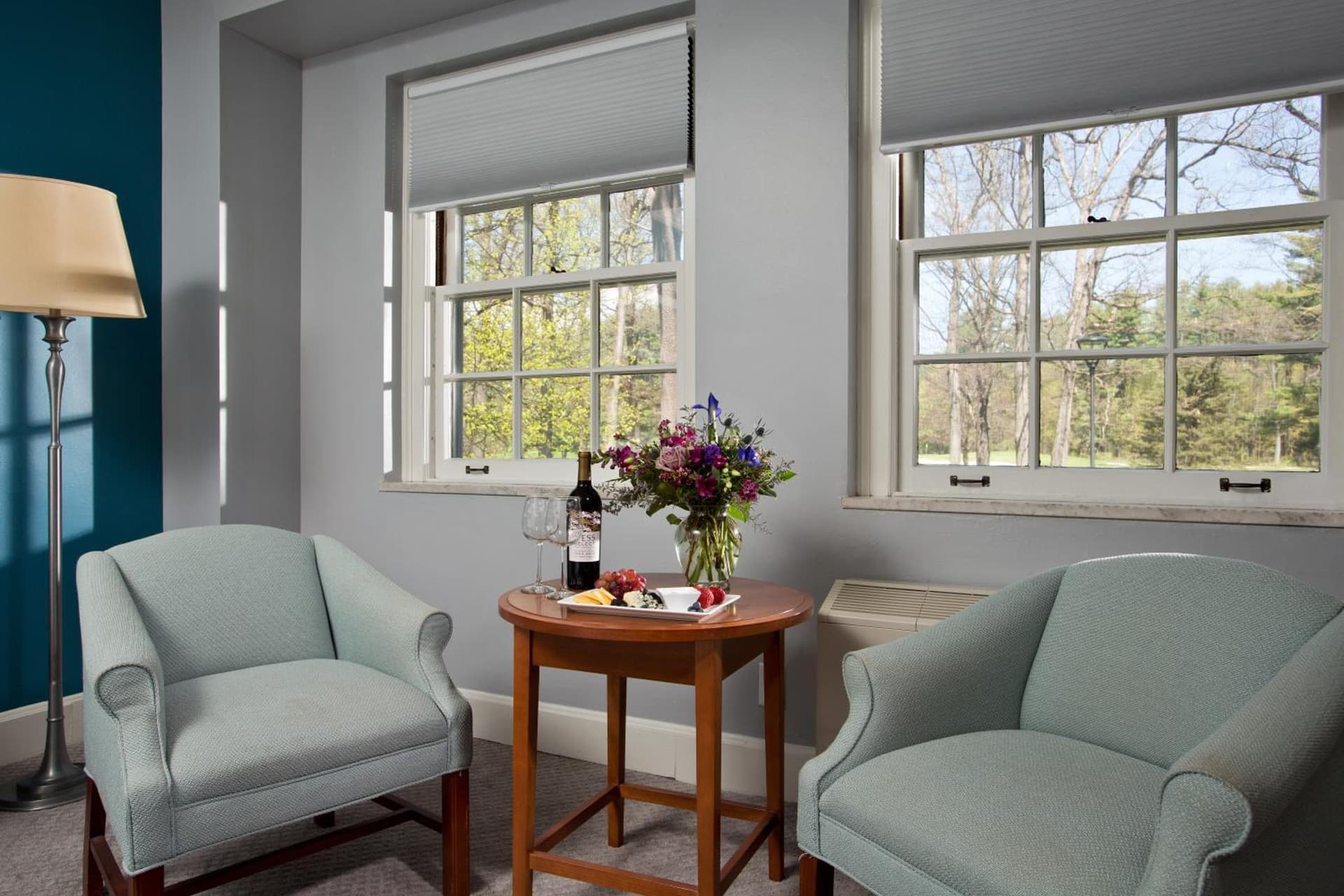 Gideon Putnam Resort & Spa property views in Saratoga Springs, NY — gallery photo 3