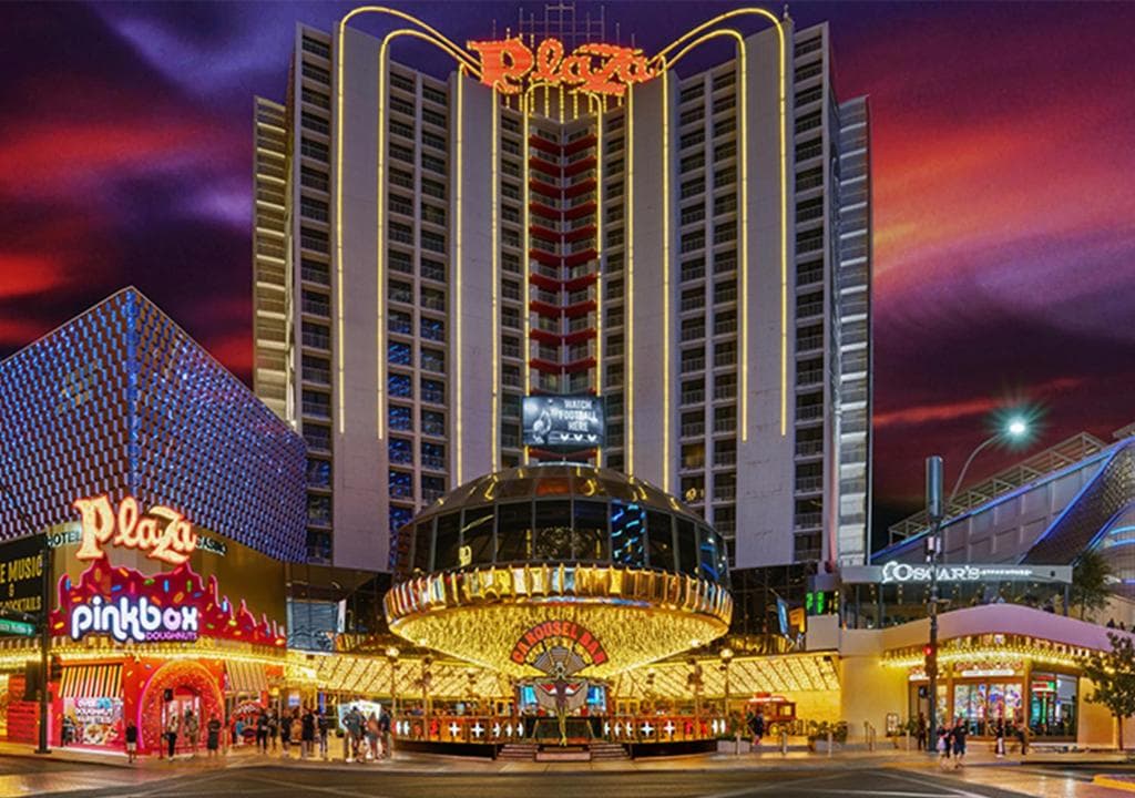 Plaza Hotel & Casino exterior or lobby in Las Vegas, NV — main listing photo