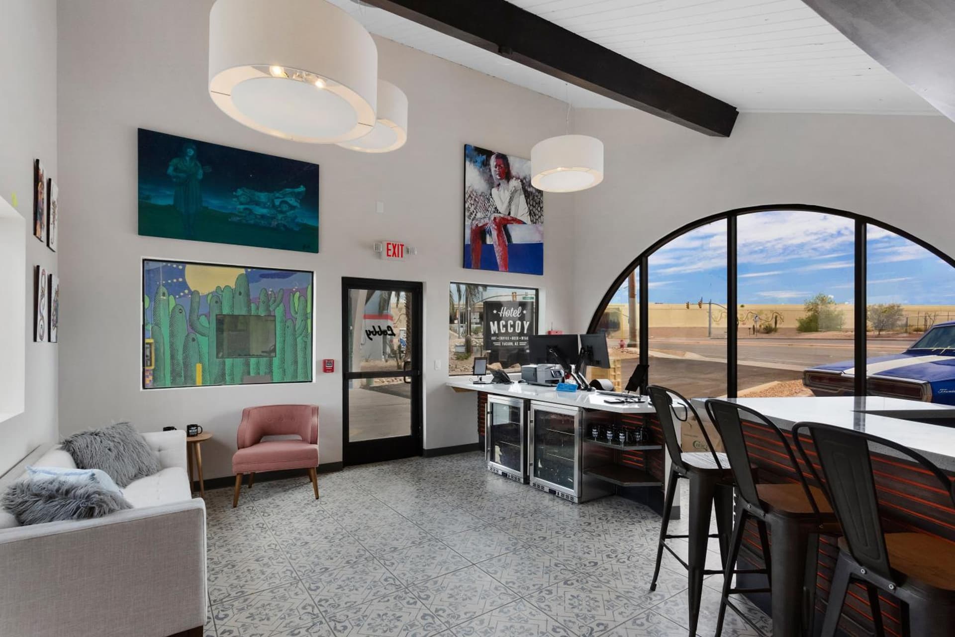 Hotel McCoy Tucson - Art, Coffee, Beer, Wine, Pool gallery photo in Tucson, AZ — image 48