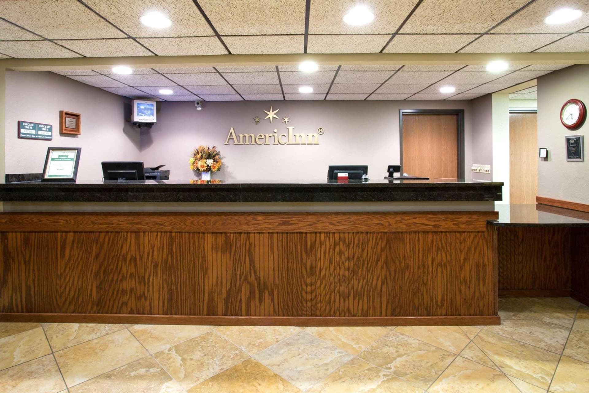 AmericInn by Wyndham New London property views in New London, WI — gallery photo 3