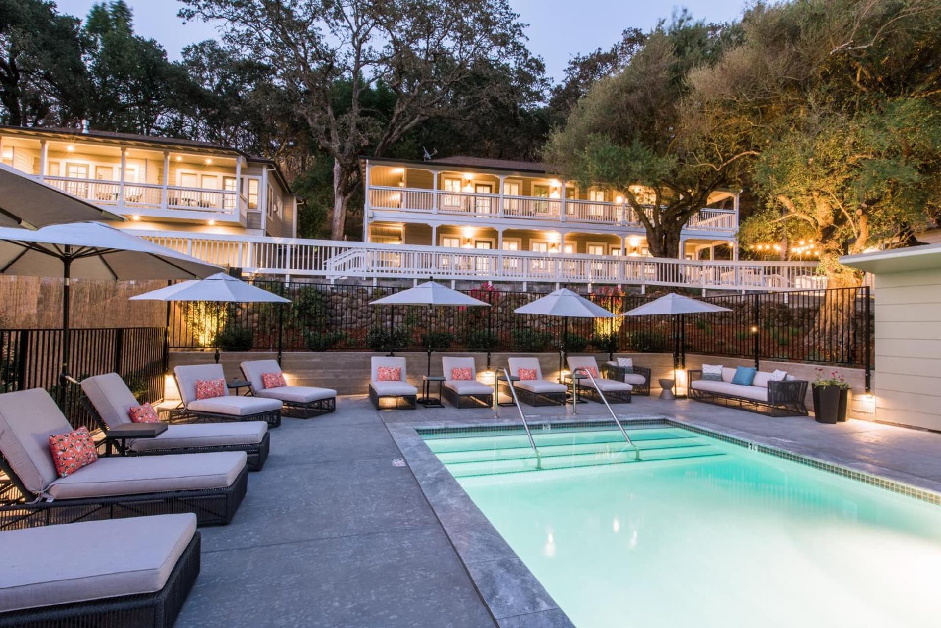 Olea Hotel property views in Glen Ellen, CA — gallery photo 3