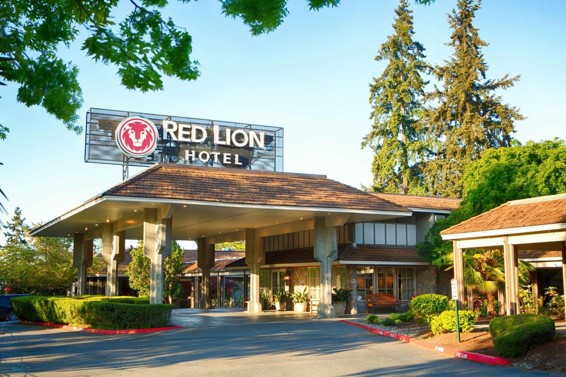 Red Lion Hotel Bellevue exterior or lobby in Bellevue, WA — main listing photo