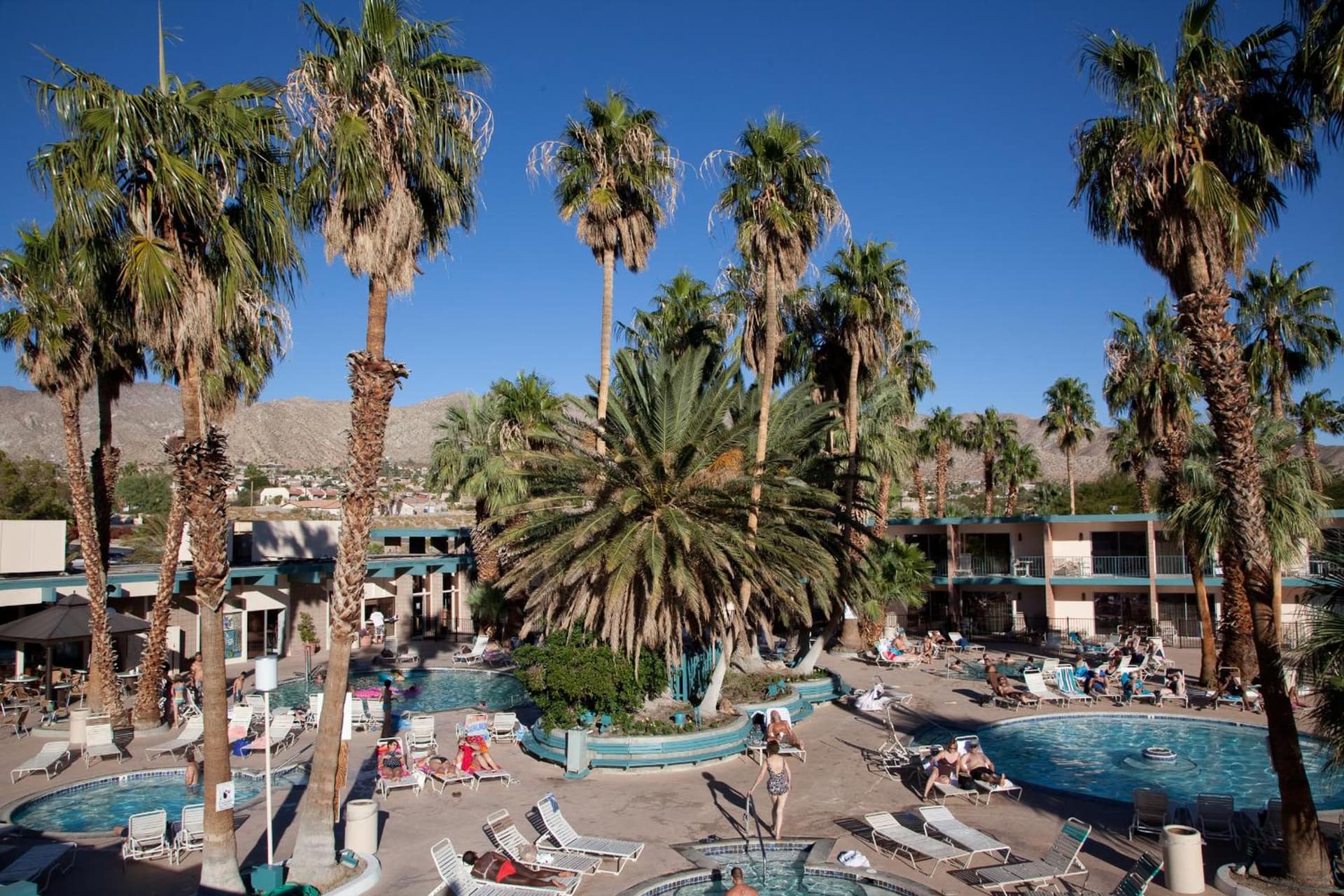 Desert Hot Springs Spa Hotel property views in Desert Hot Springs, CA — gallery photo 3