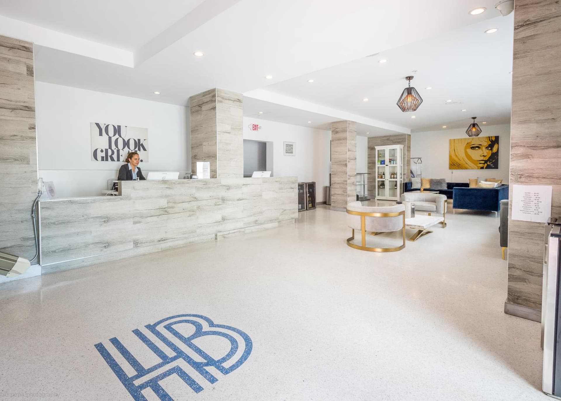 Hotel Belleza interior in Miami Beach, FL — gallery photo 2