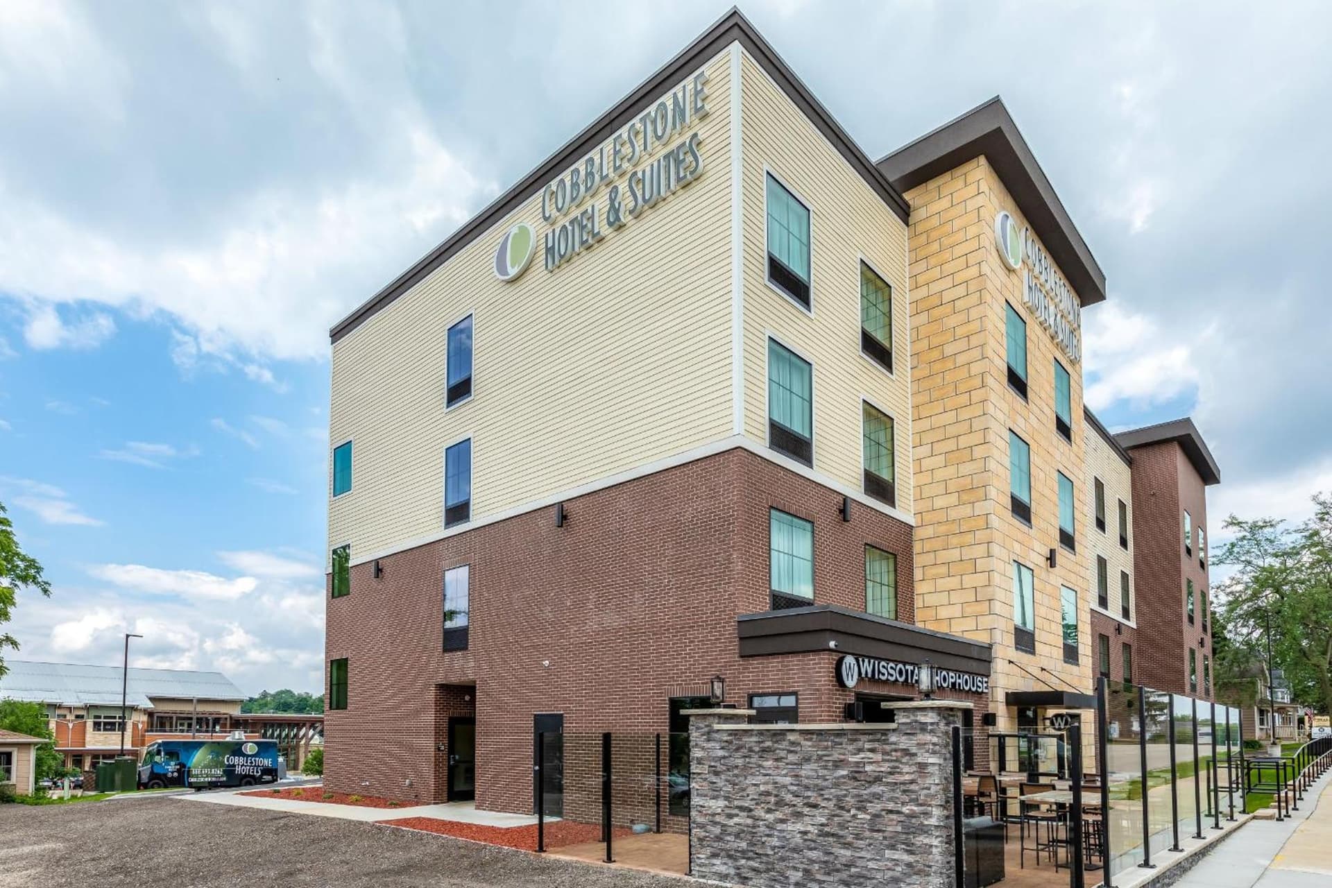 Cobblestone Hotel & Suites Hartford featured exterior or lobby in Hartford, WI — similar hotel