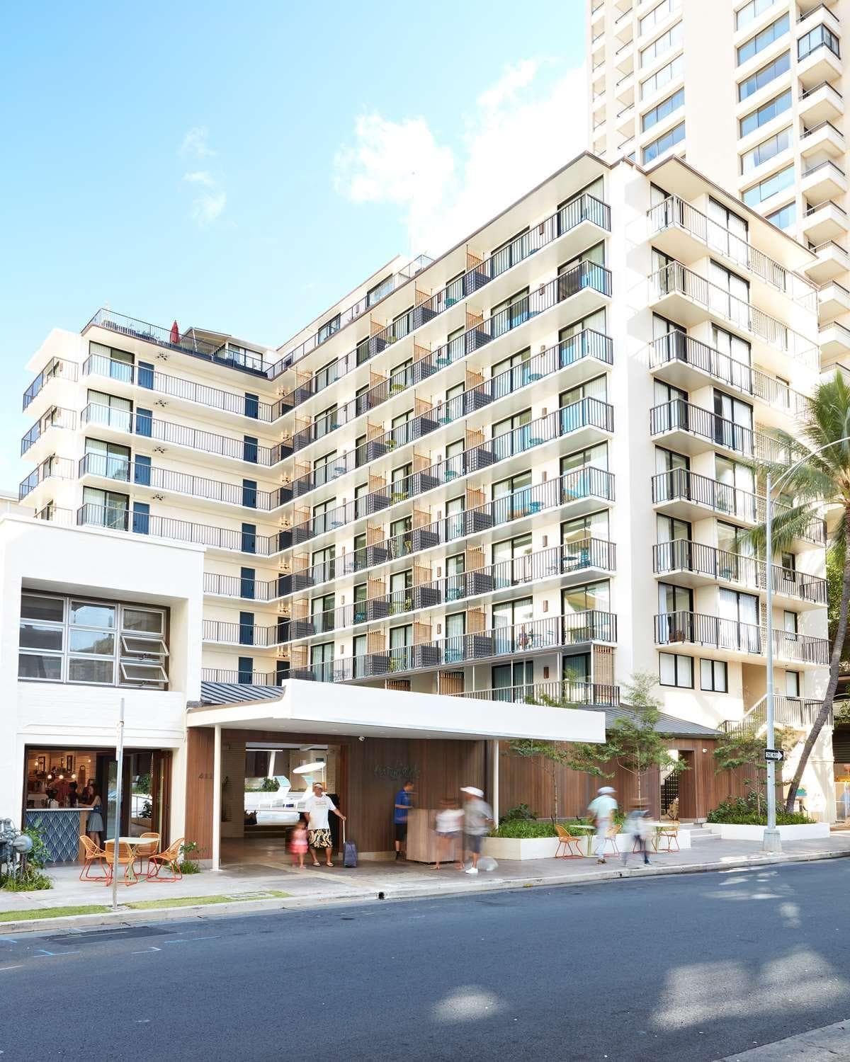 The Surfjack Hotel & Swim Club - NO AMENITY FEE featured exterior or lobby in Honolulu, HI — similar hotel