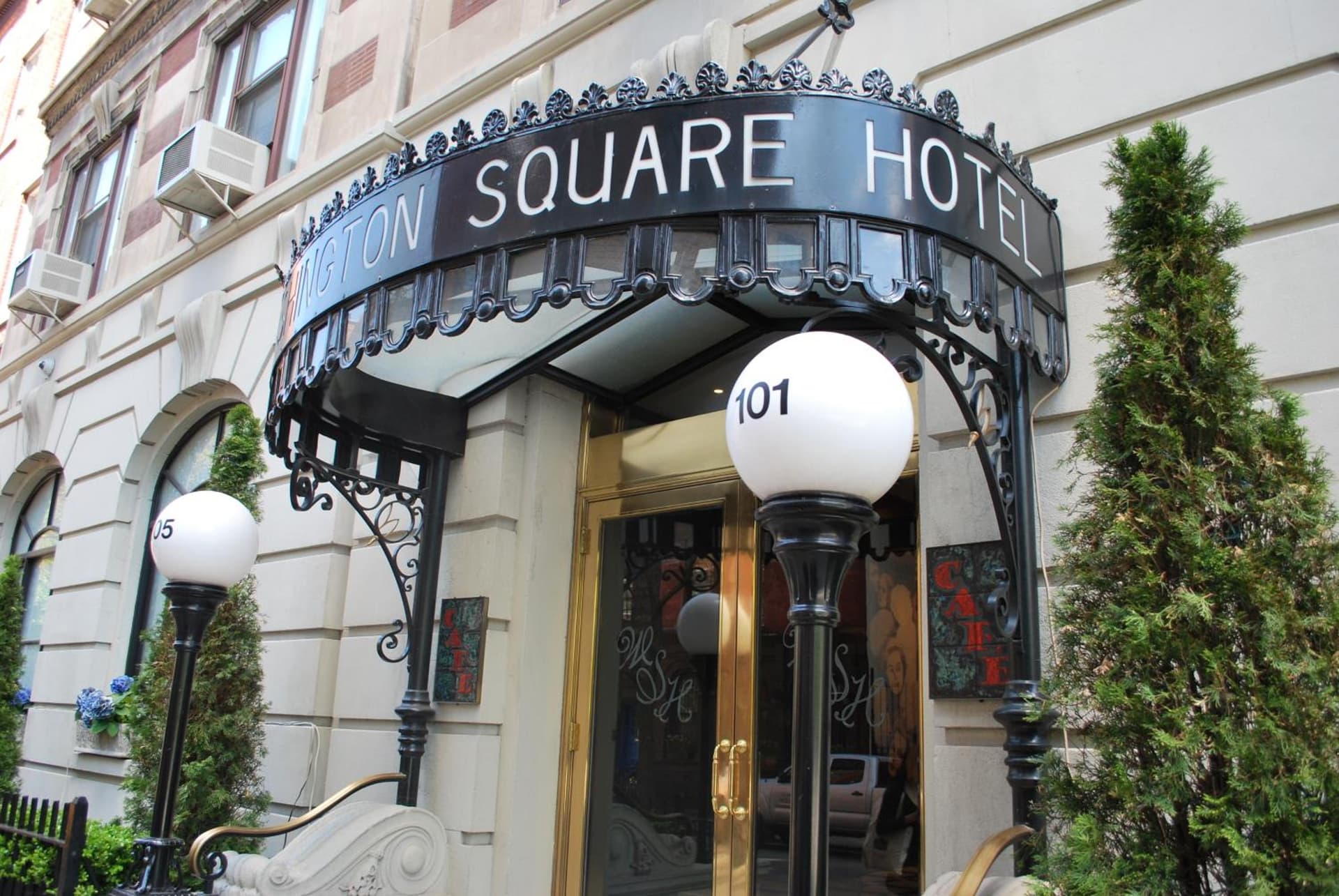 Washington Square Hotel exterior or lobby in New York, NY — main listing photo