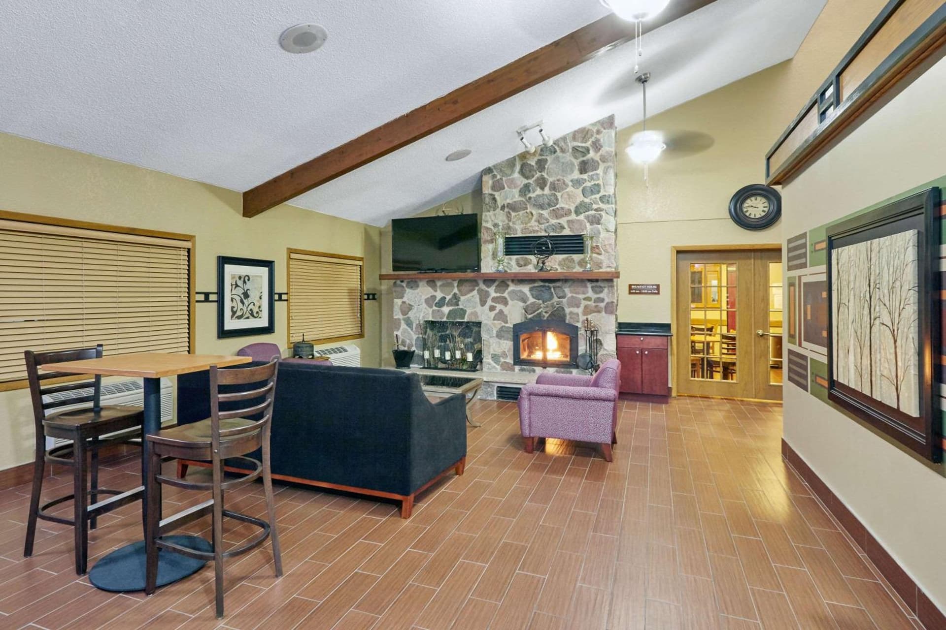AmericInn by Wyndham Burlington property views in Burlington, WI — gallery photo 3