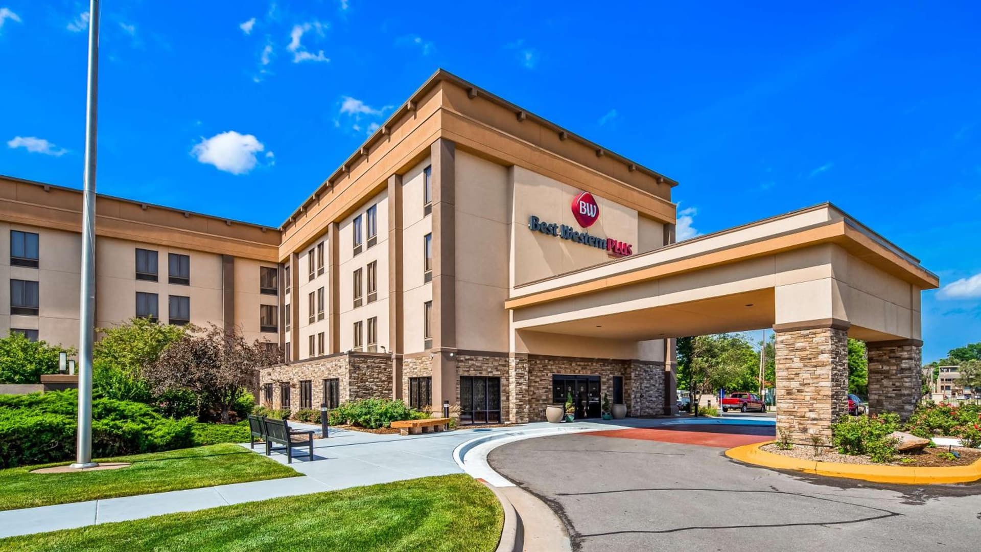 Best Western Plus Wichita West Airport Inn featured exterior or lobby in Wichita, KS — similar hotel