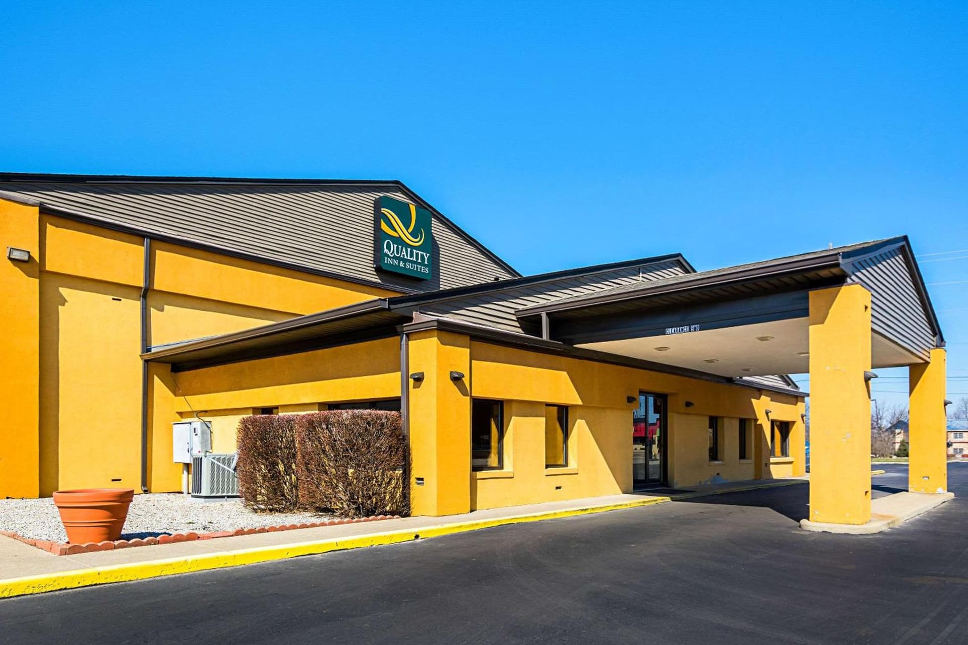 Quality Inn & Suites Greensburg I-74 property views in Greensburg, IN — gallery photo 3