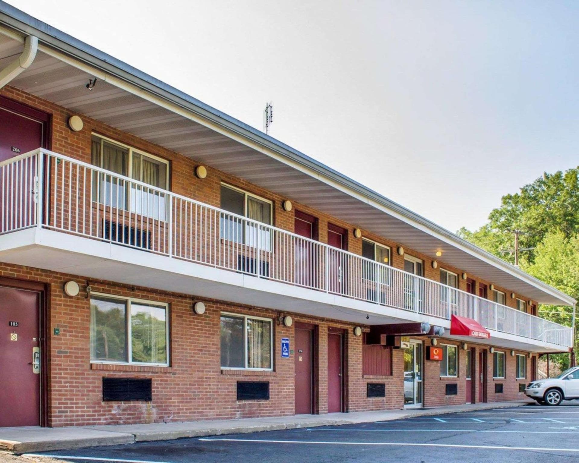 Econo Lodge Drums property views in Drums, PA — gallery photo 3