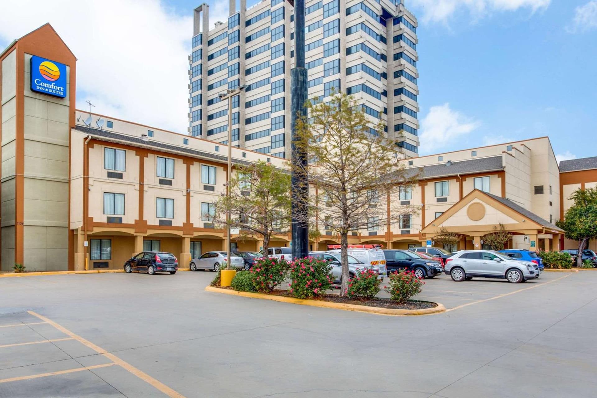 Comfort Inn & Suites Love Field-Dallas Market Center featured exterior or lobby in Dallas, TX — similar hotel