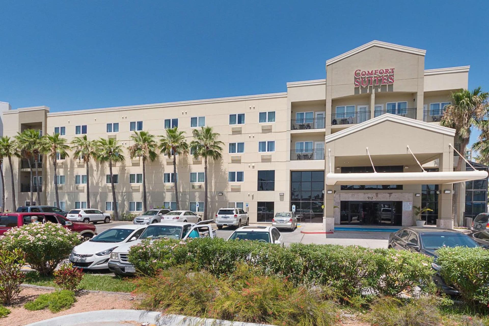 Comfort Suites Beachside property views in South Padre Island, TX — gallery photo 3