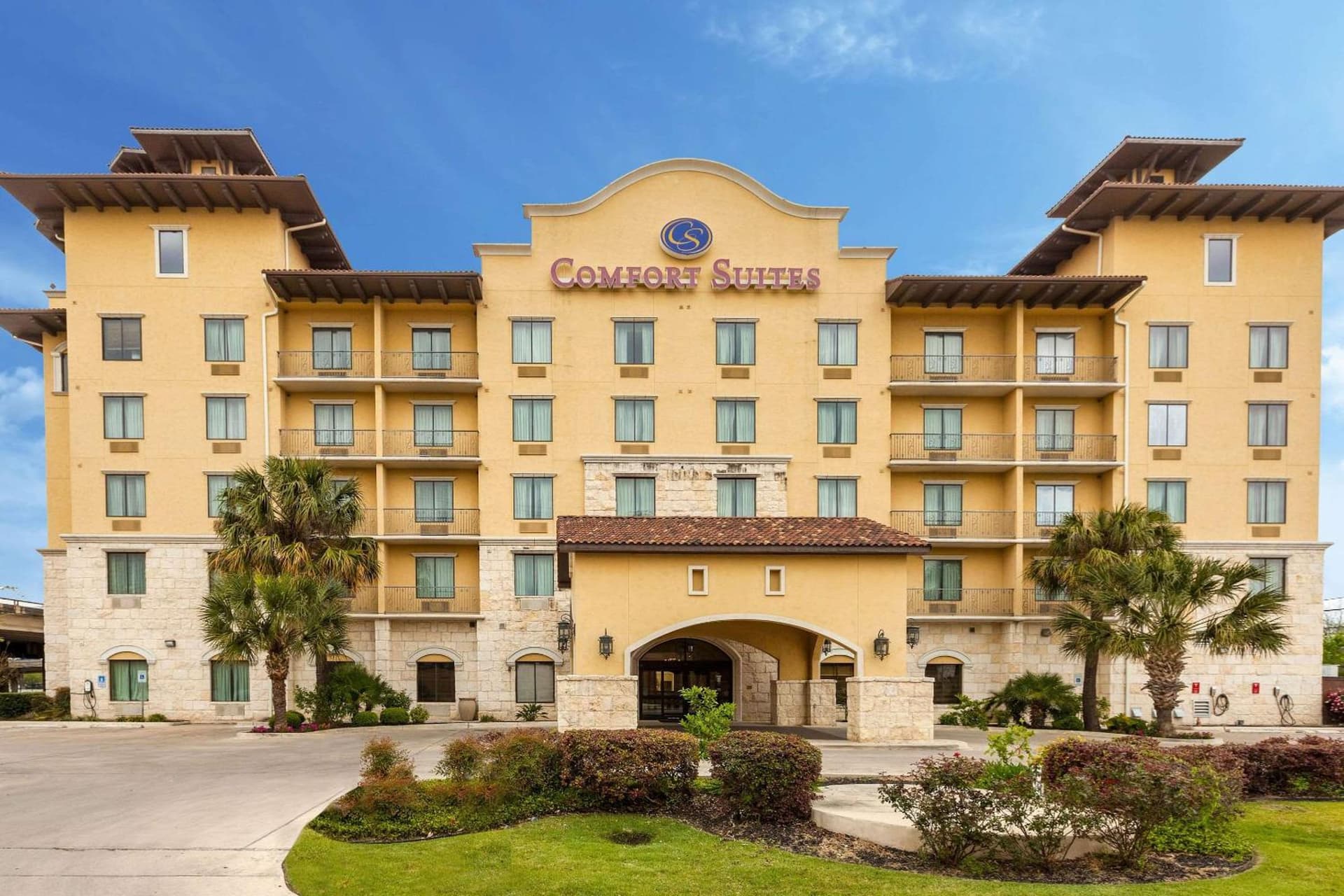 Comfort Suites Alamo-River walk featured exterior or lobby in San Antonio, TX — similar hotel