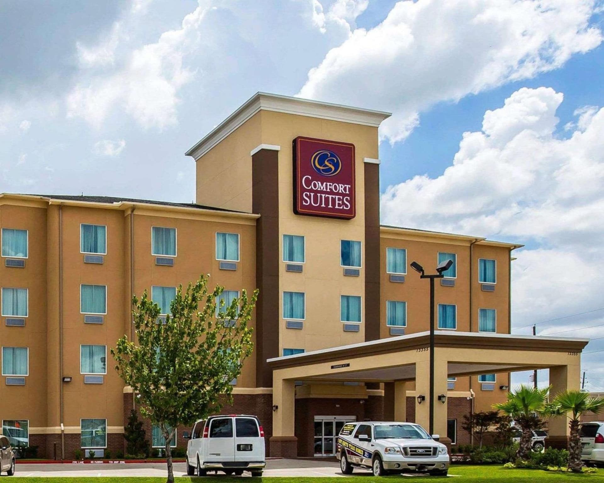 Comfort Suites Northwest - Cy - Fair featured exterior or lobby in Houston, TX — similar hotel