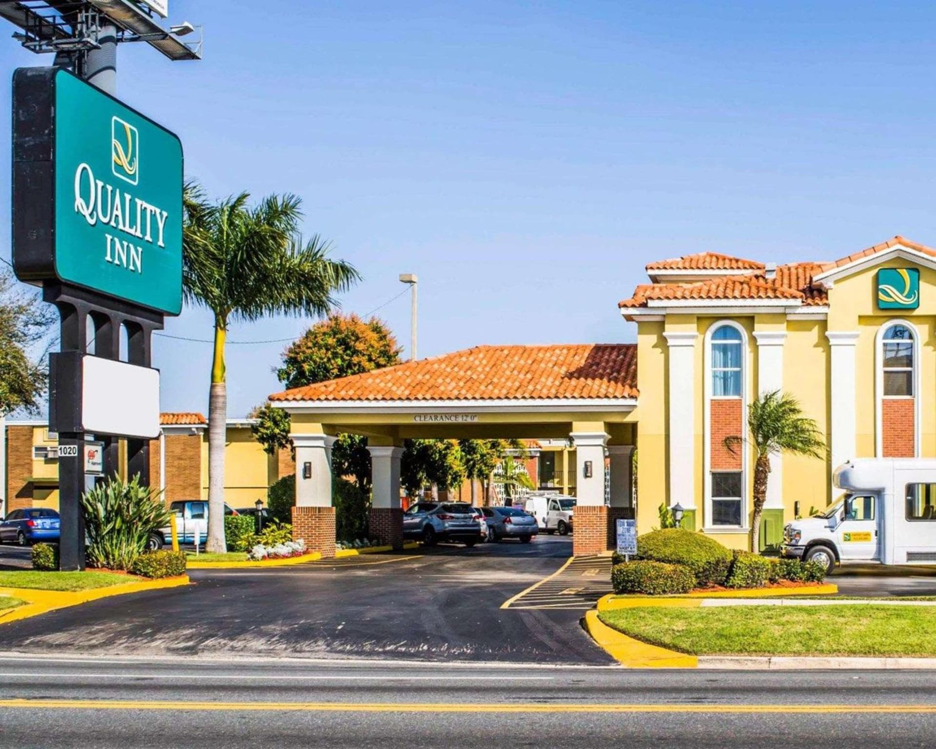 Quality Inn Tampa Airport - Cruise Port featured exterior or lobby in Tampa, FL — similar hotel