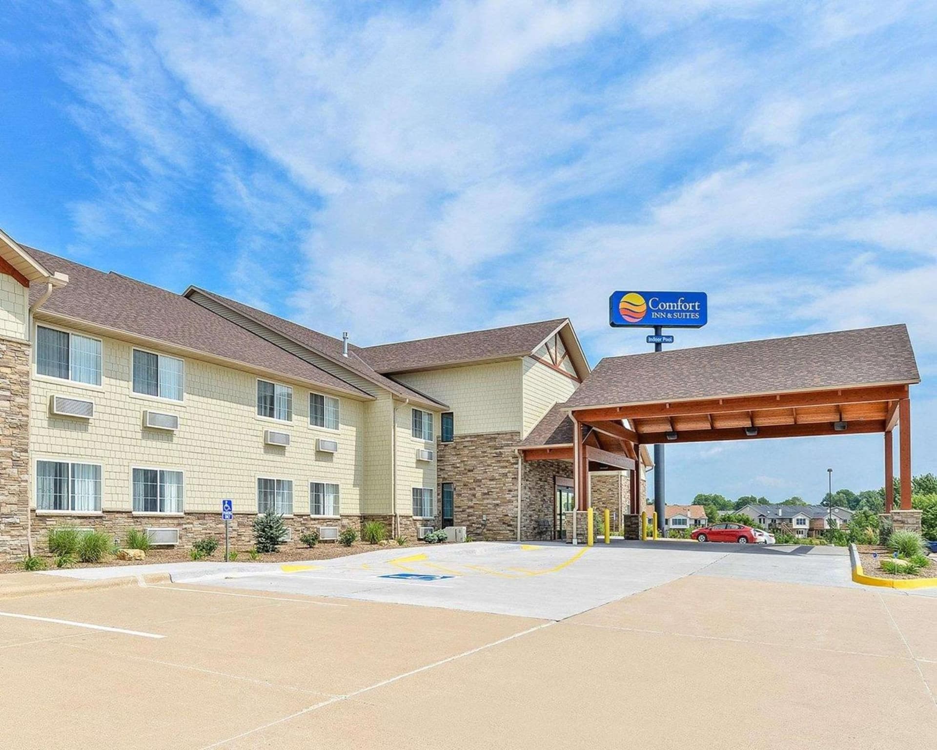 Comfort Inn & Suites Riverview near Davenport and I-80 featured exterior or lobby in Le Claire, IA — similar hotel