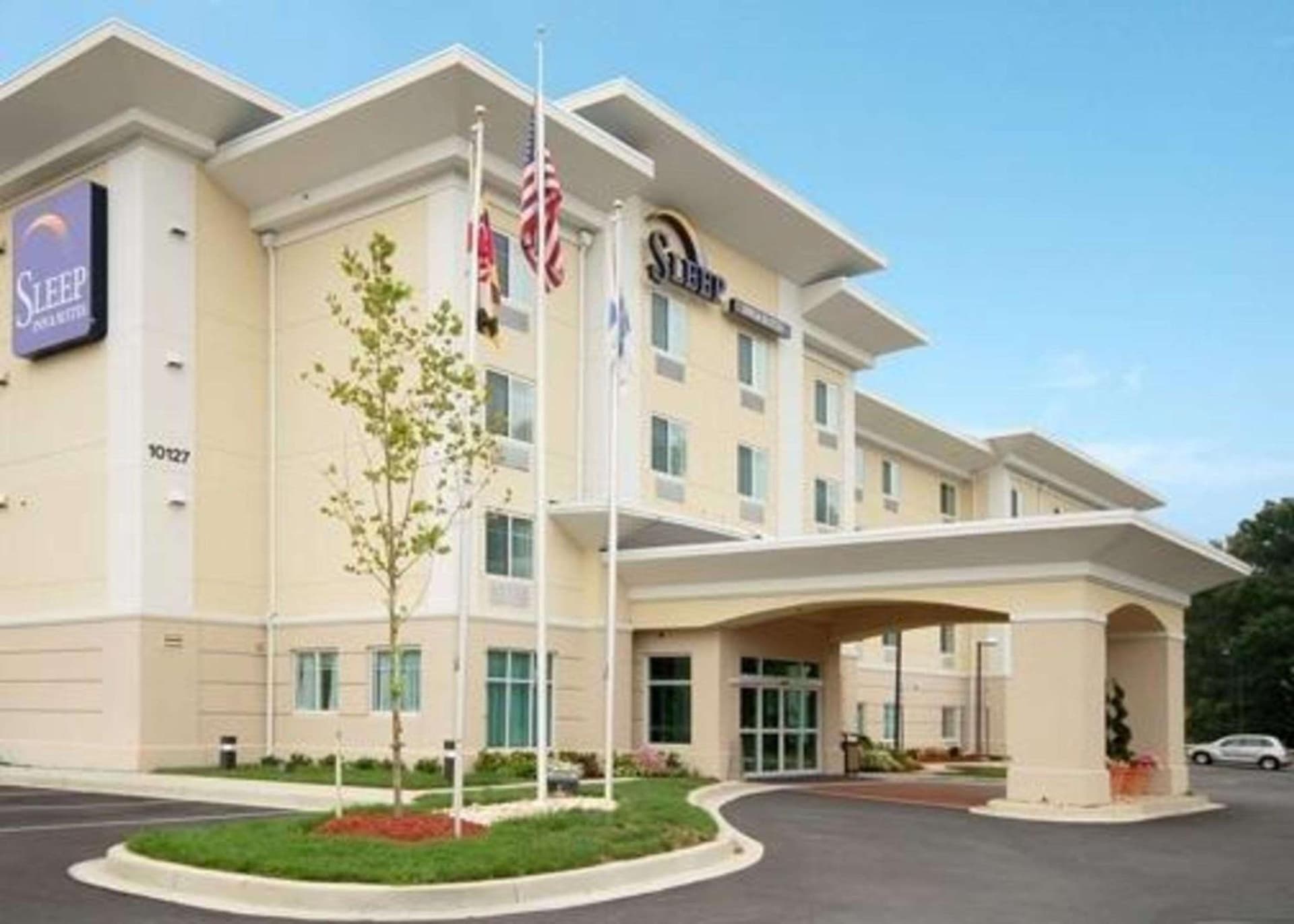 Sleep Inn & Suites Laurel near Fort Meade featured exterior or lobby in Laurel, MD — similar hotel