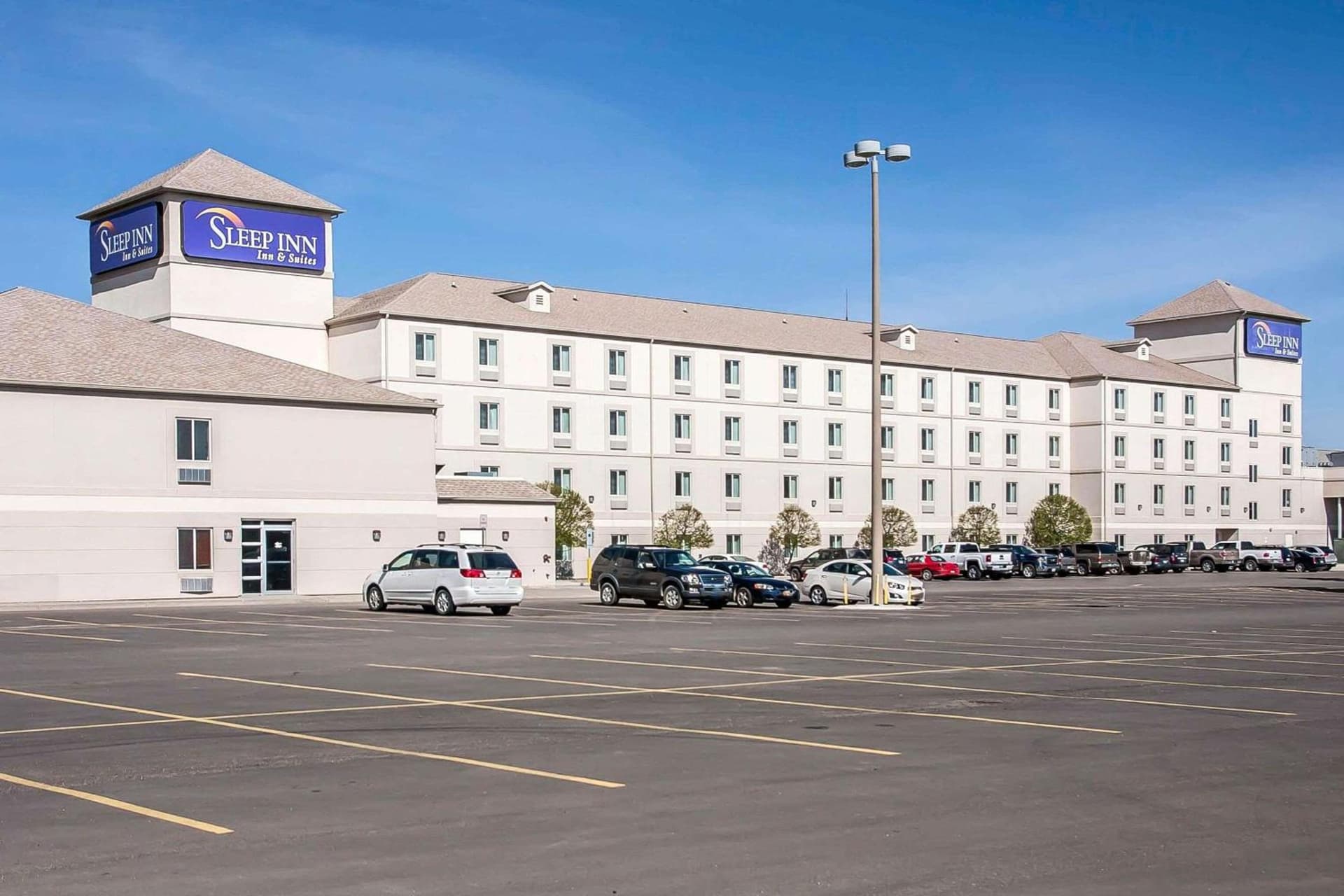 Sleep Inn & Suites Conference Center and Water Park featured exterior or lobby in Minot, ND — similar hotel