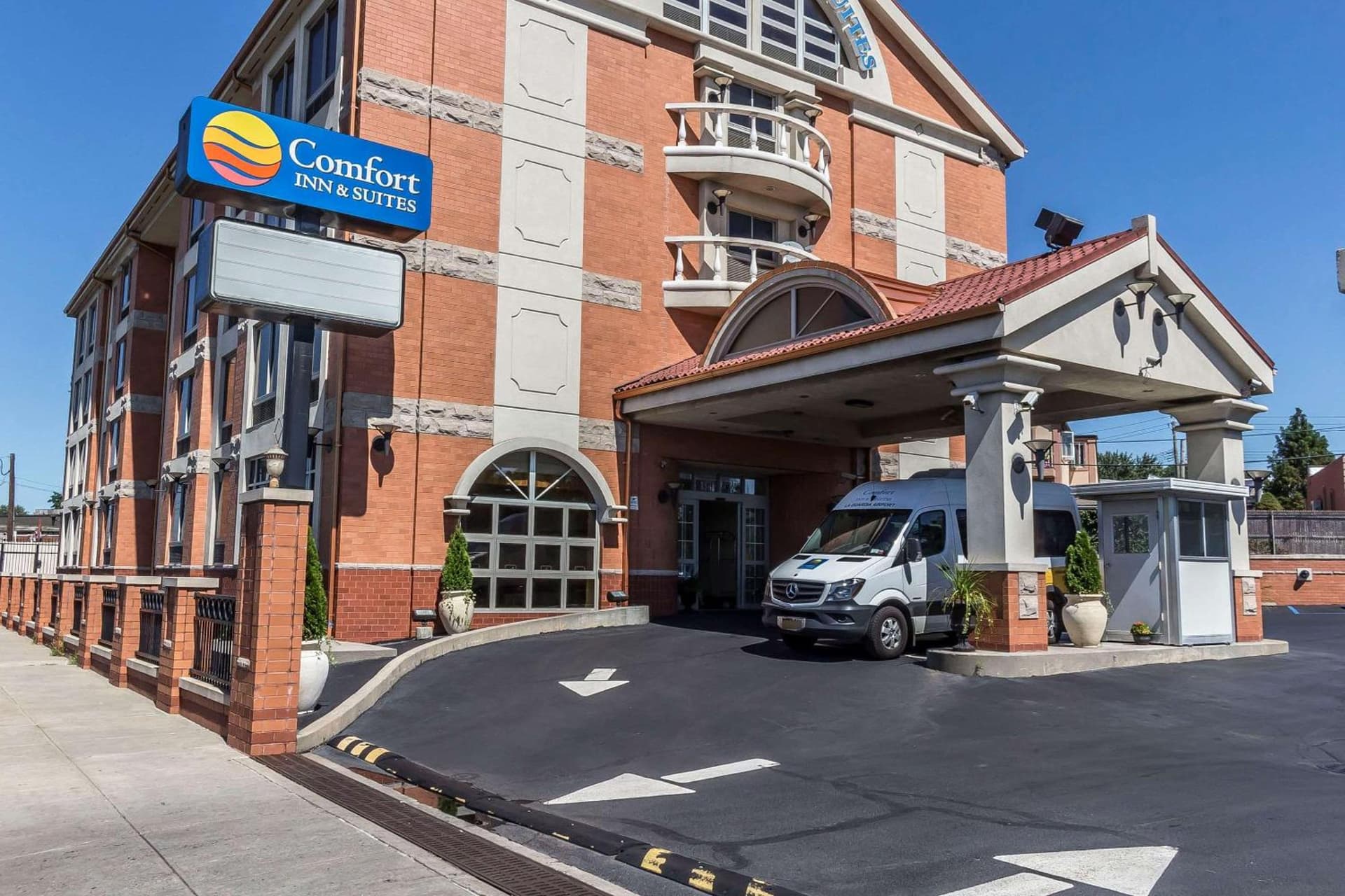Comfort Inn & Suites LaGuardia Airport featured exterior or lobby in Queens, NY — similar hotel